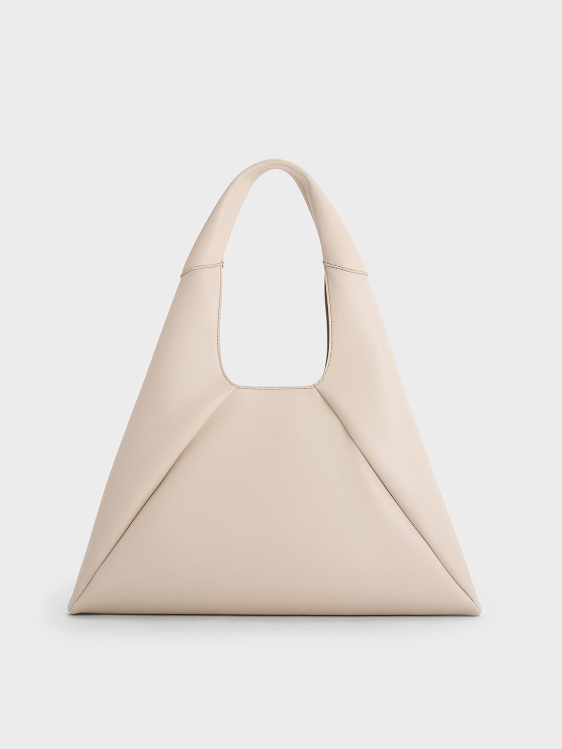 Bolso hobo Bosie holgado, Oat, hi-res