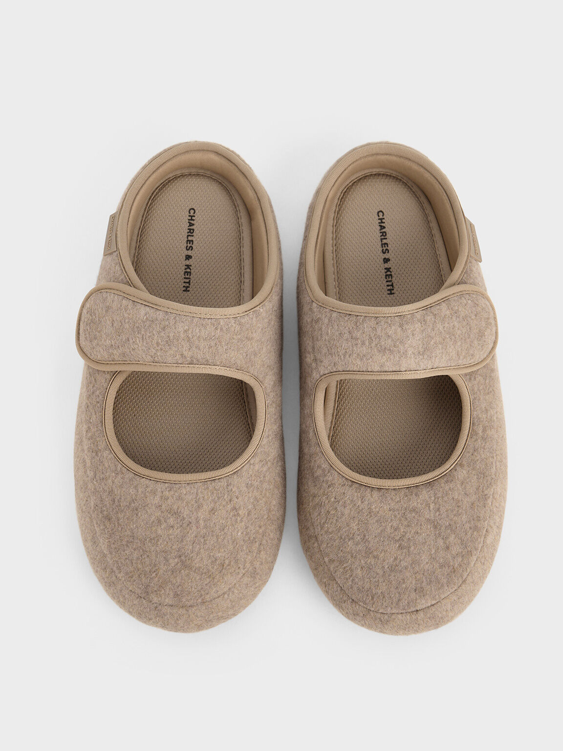 Zapatos planos slip-on Lumi, Gris pardo, hi-res