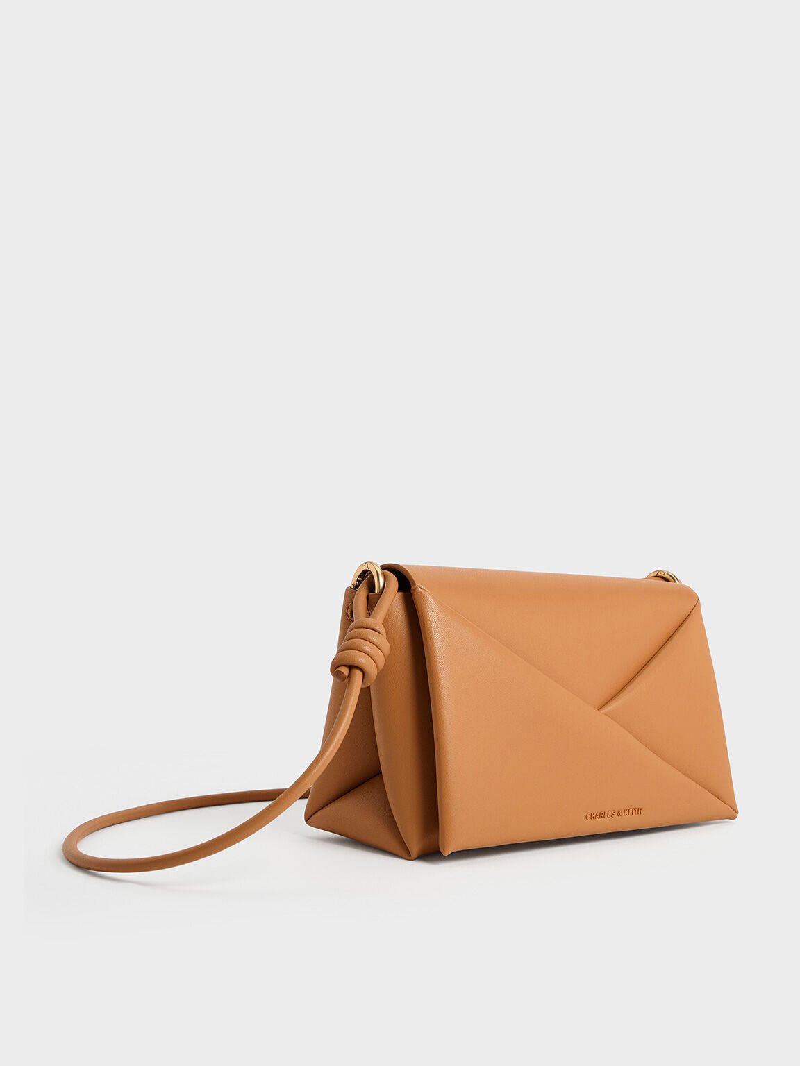 Bolso geométrico Midori, Toffee, hi-res