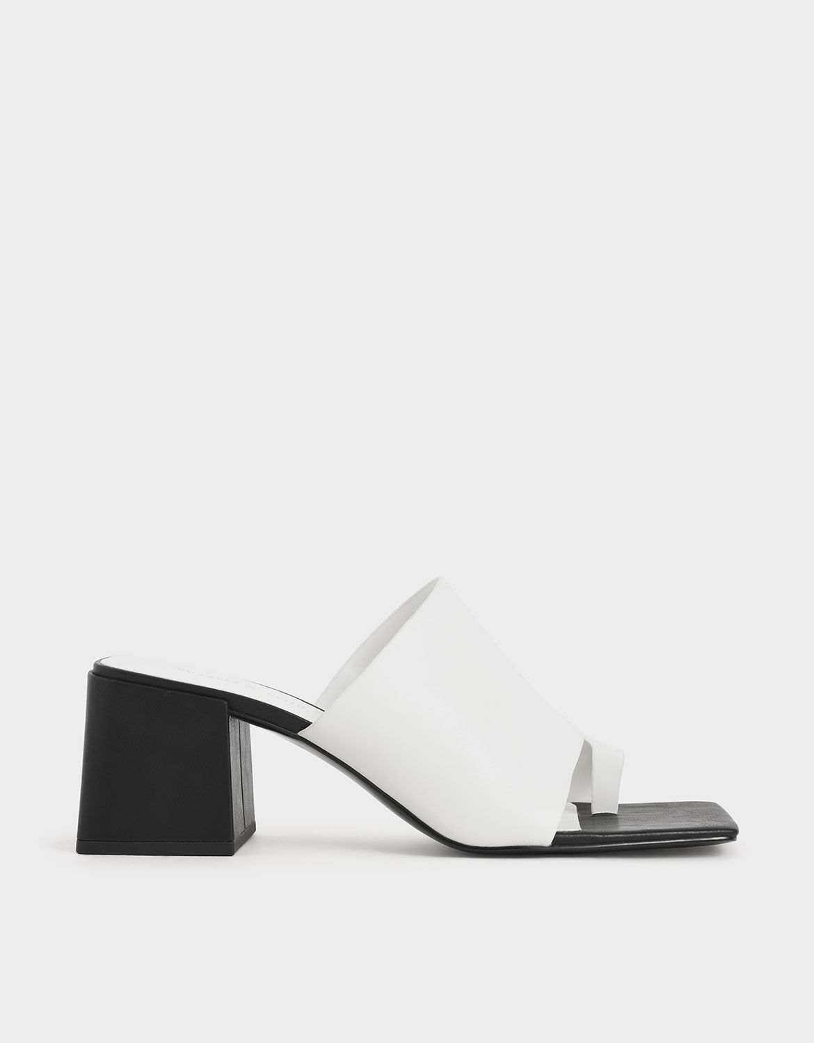 white stiletto mules