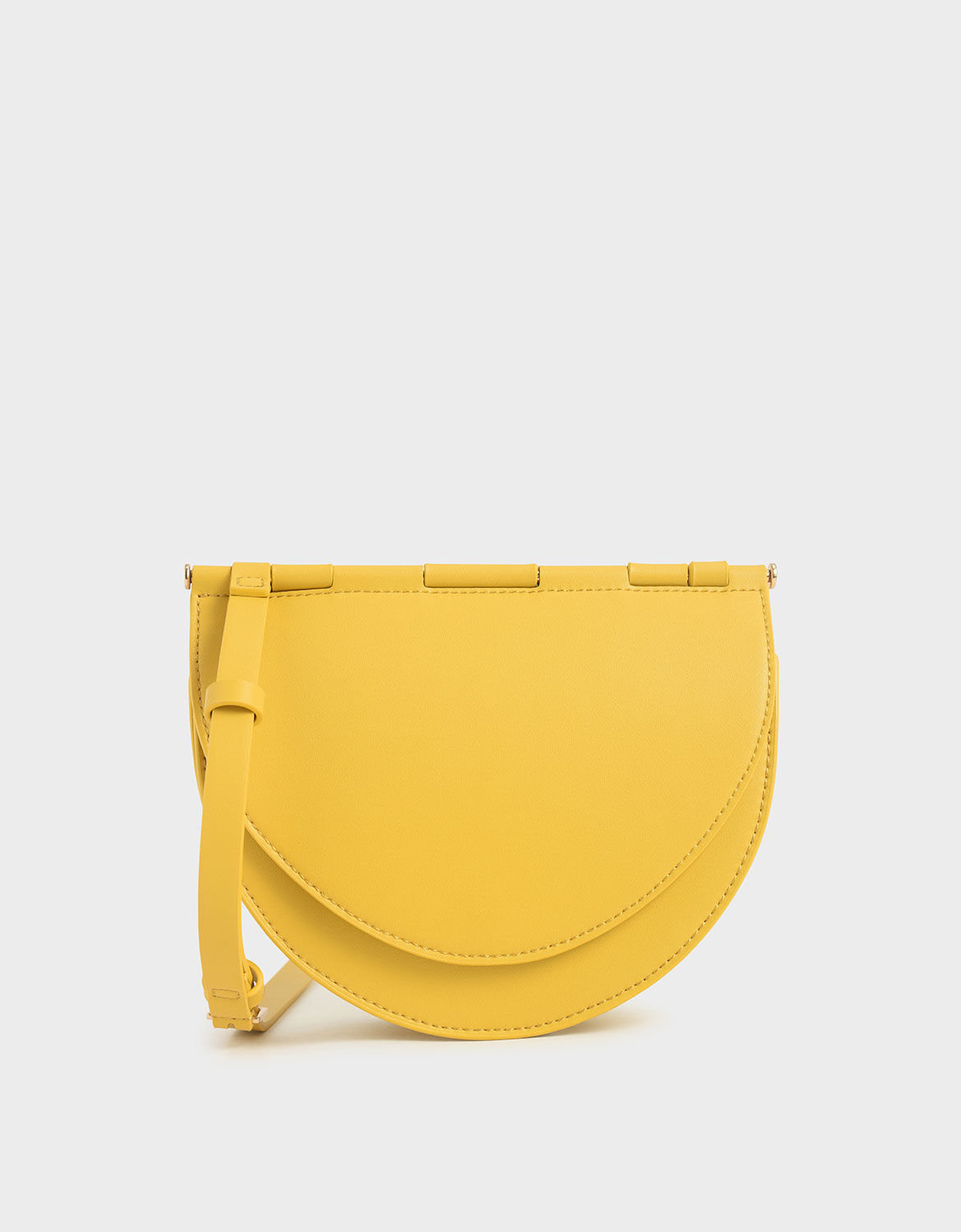 yellow circle bag