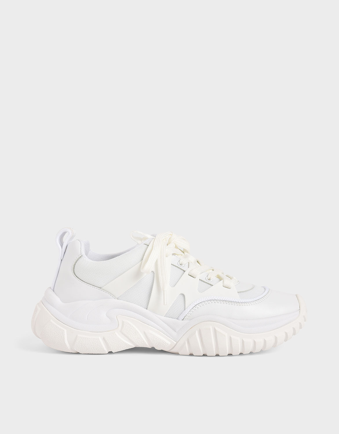 cheap white chunky trainers