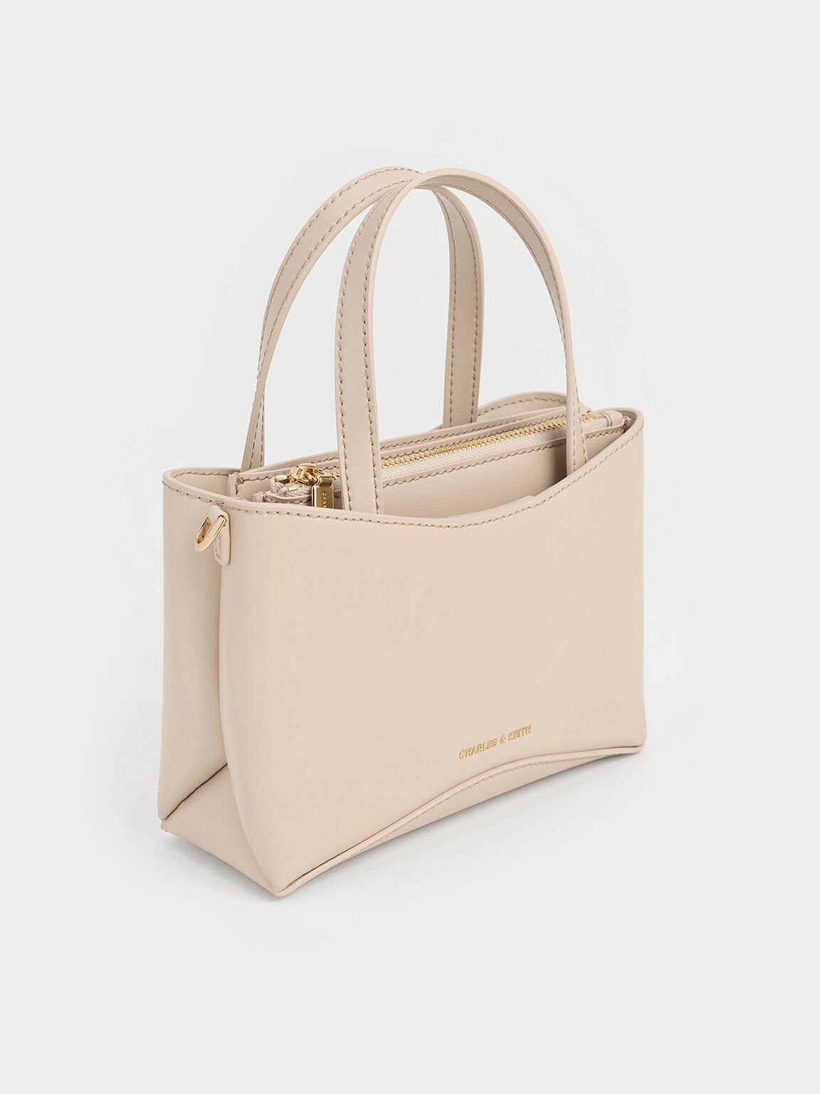 Mini Sybill Tote Bag, Oat, hi-res