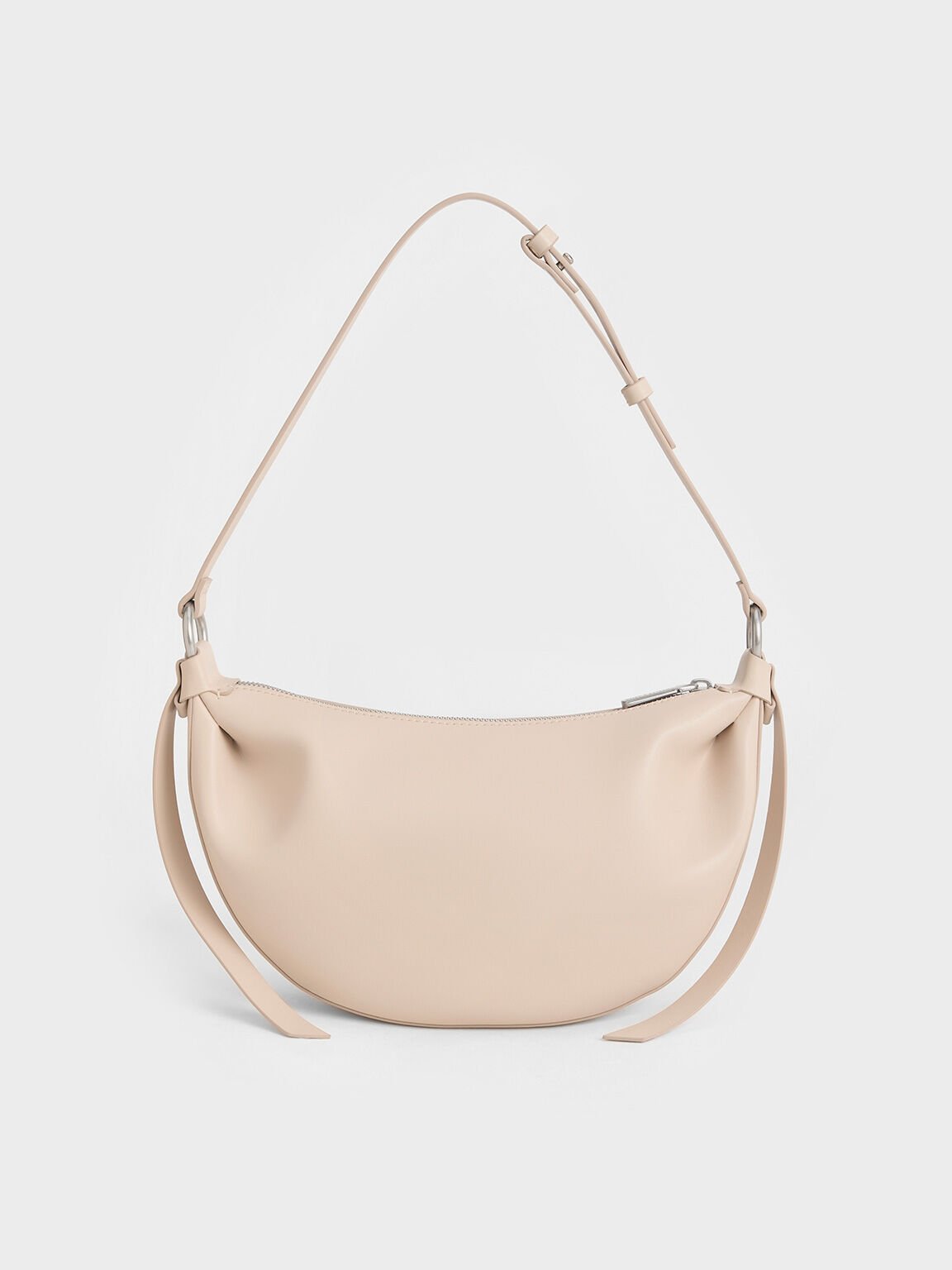 Calla Half-Moon Bag, Oat, hi-res