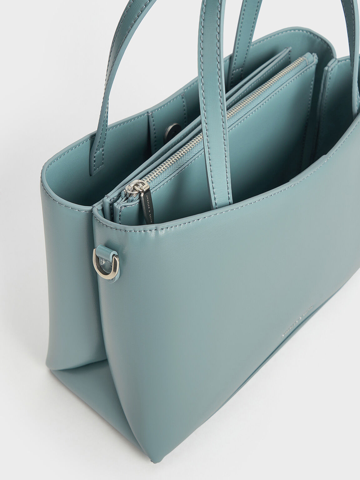 Sybill Tote Bag, Slate Blue, hi-res