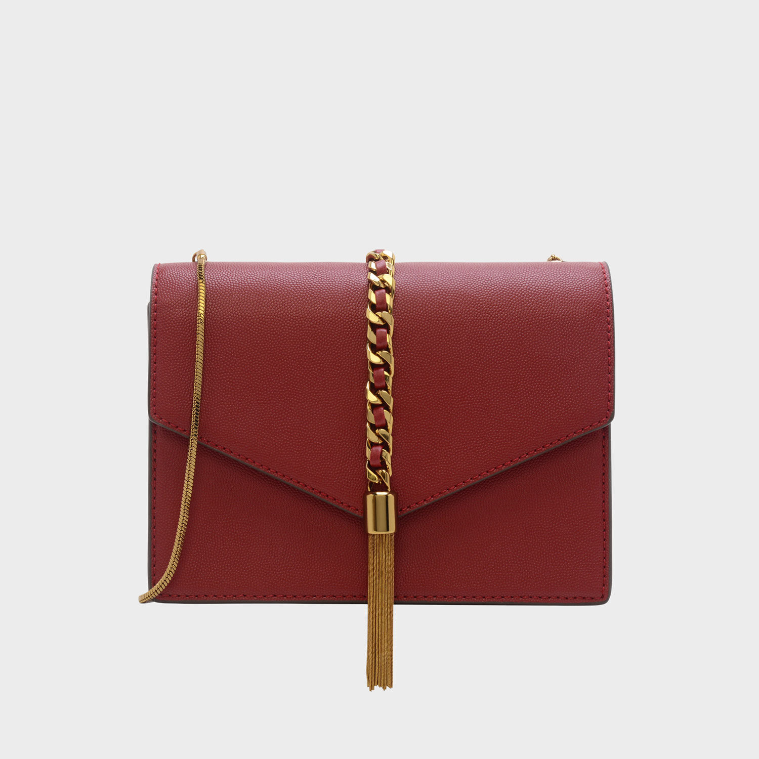 charles and keith bag red