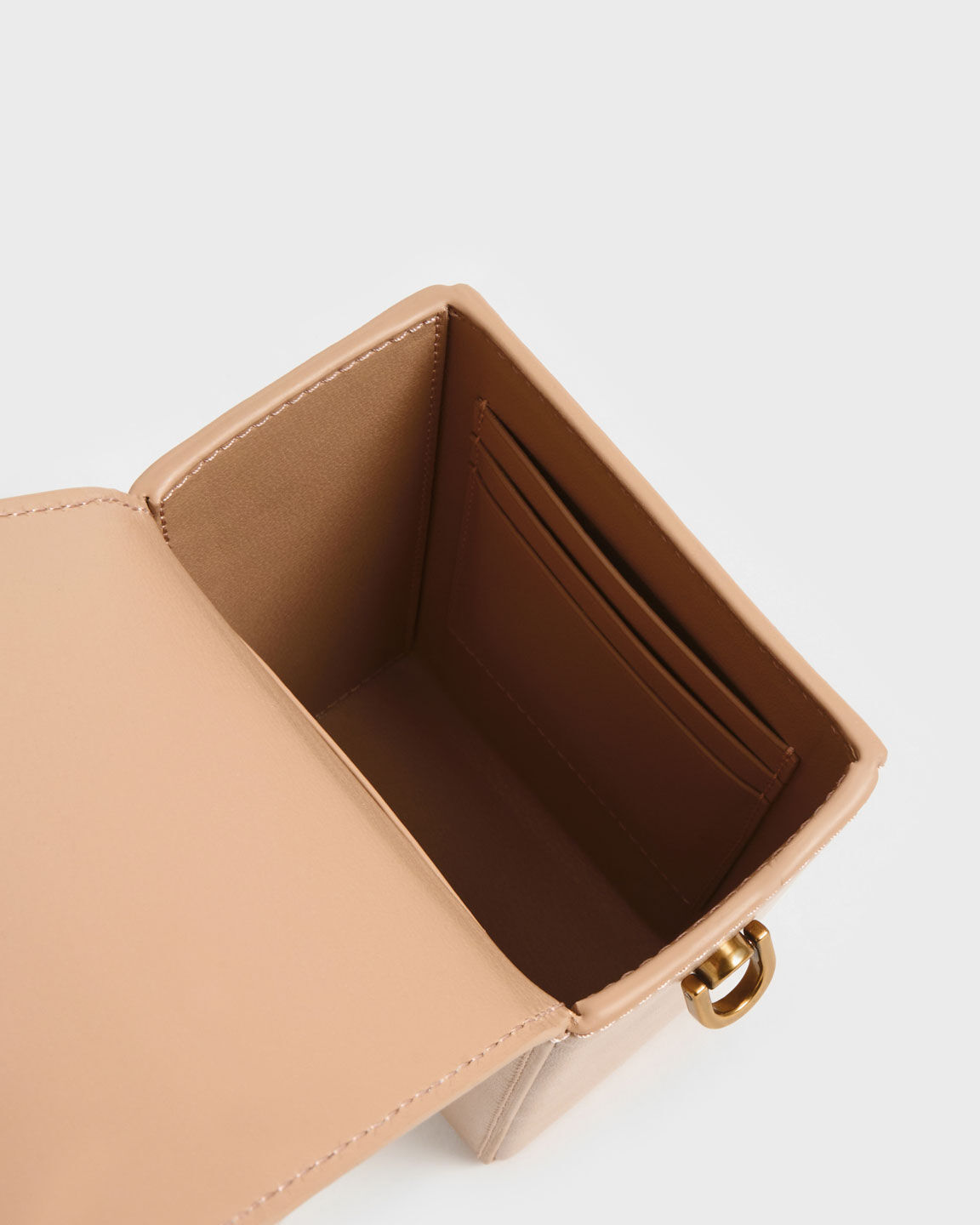 Sac bandoulière long, Beige, hi-res