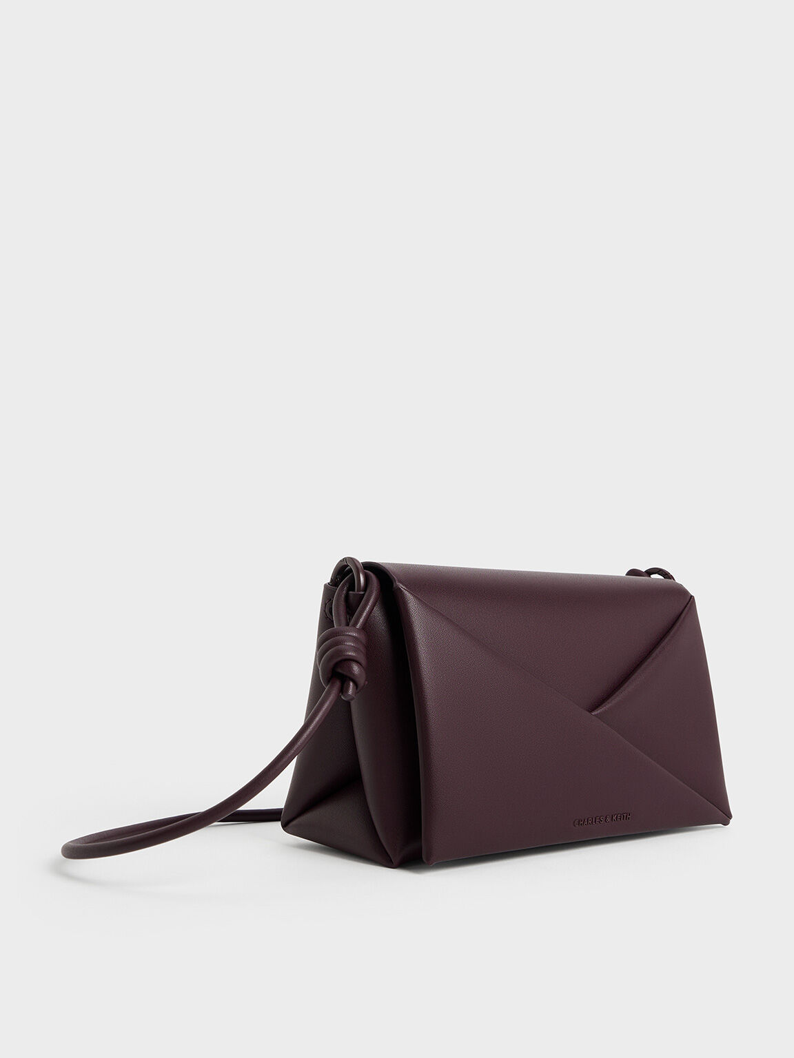 Bolso geométrico Midori, Plum, hi-res