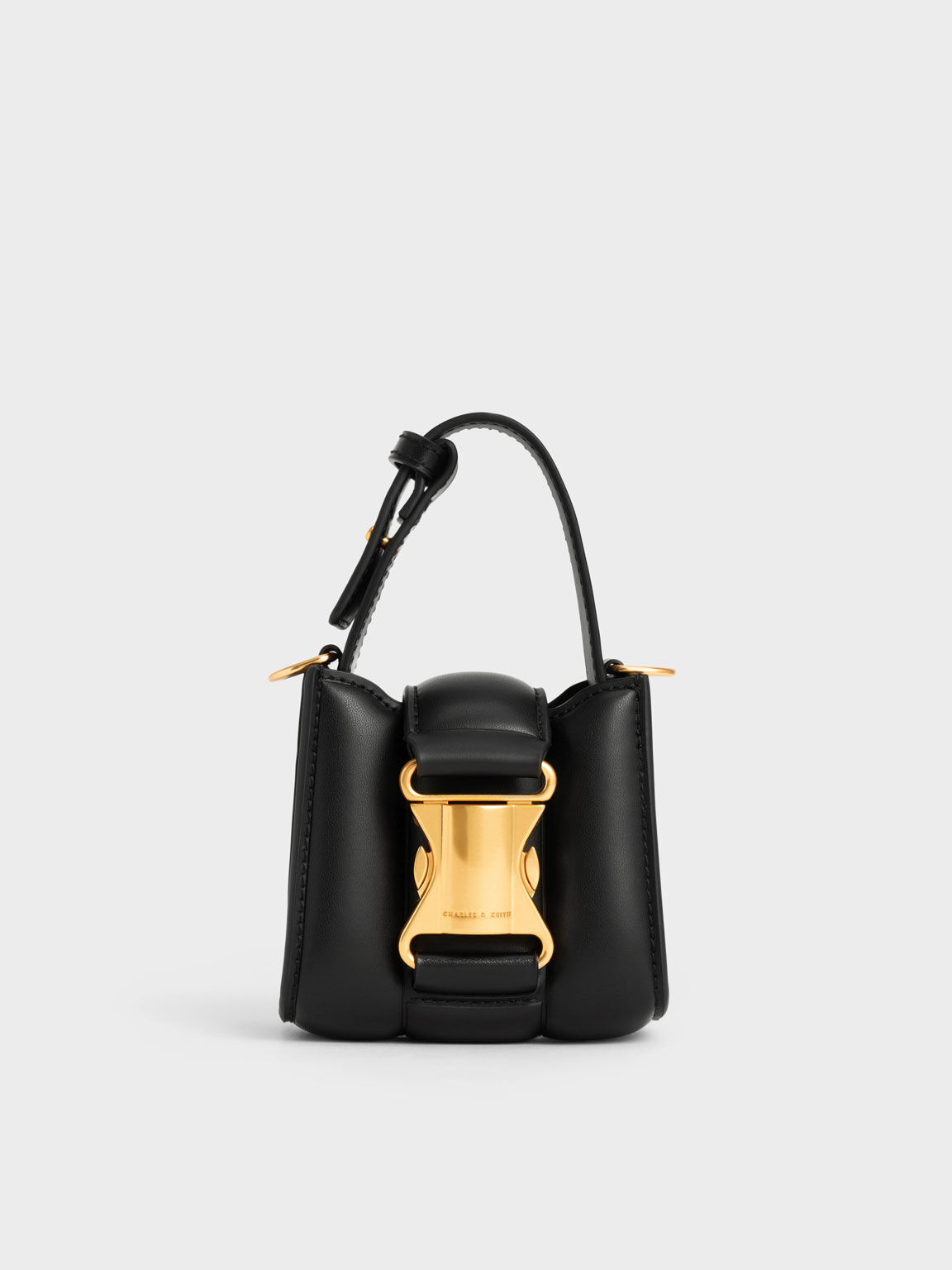 Ivy Top Handle Mini Bag - Black
