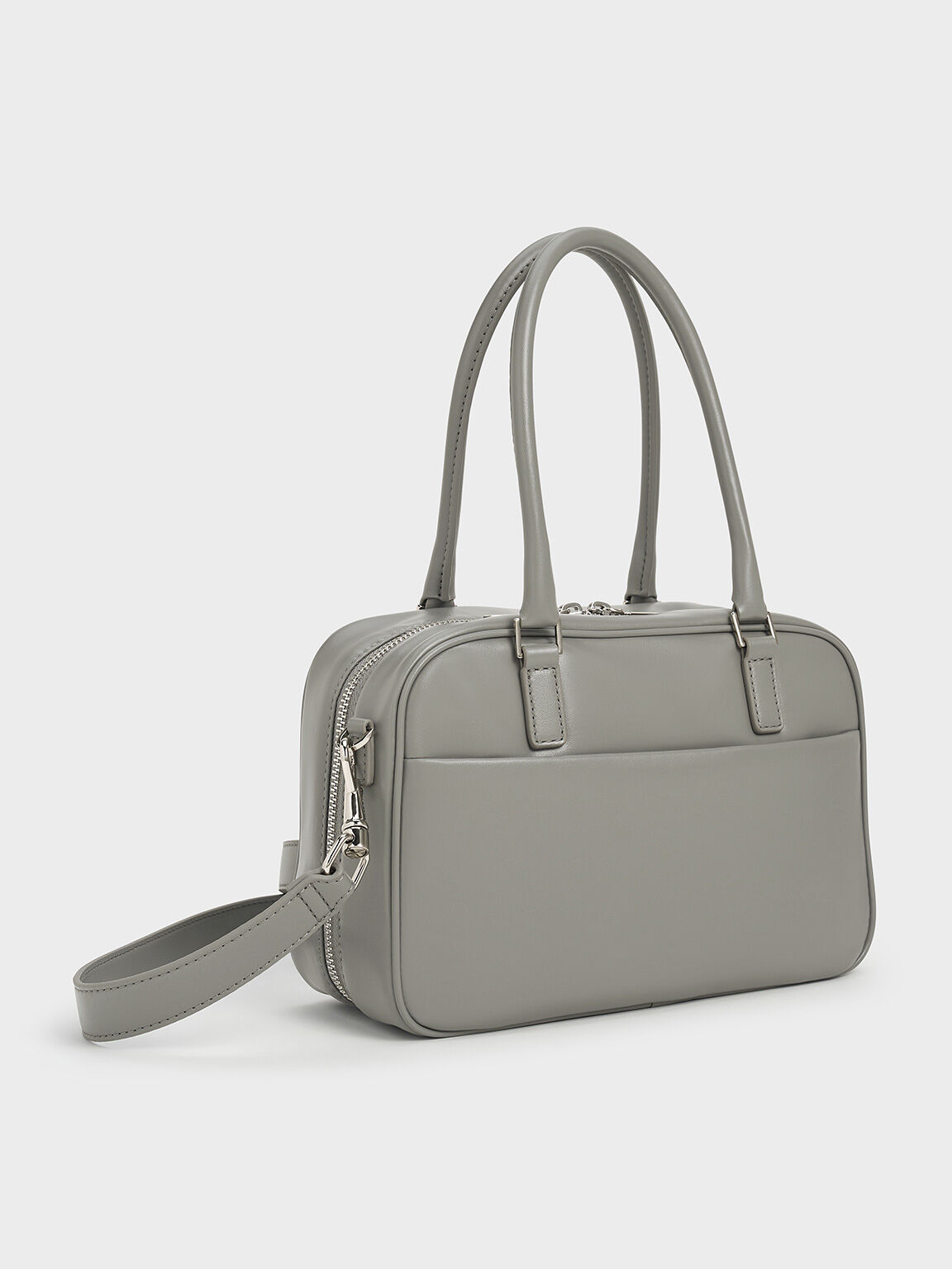 Sianna Bowling Bag, Grey, hi-res