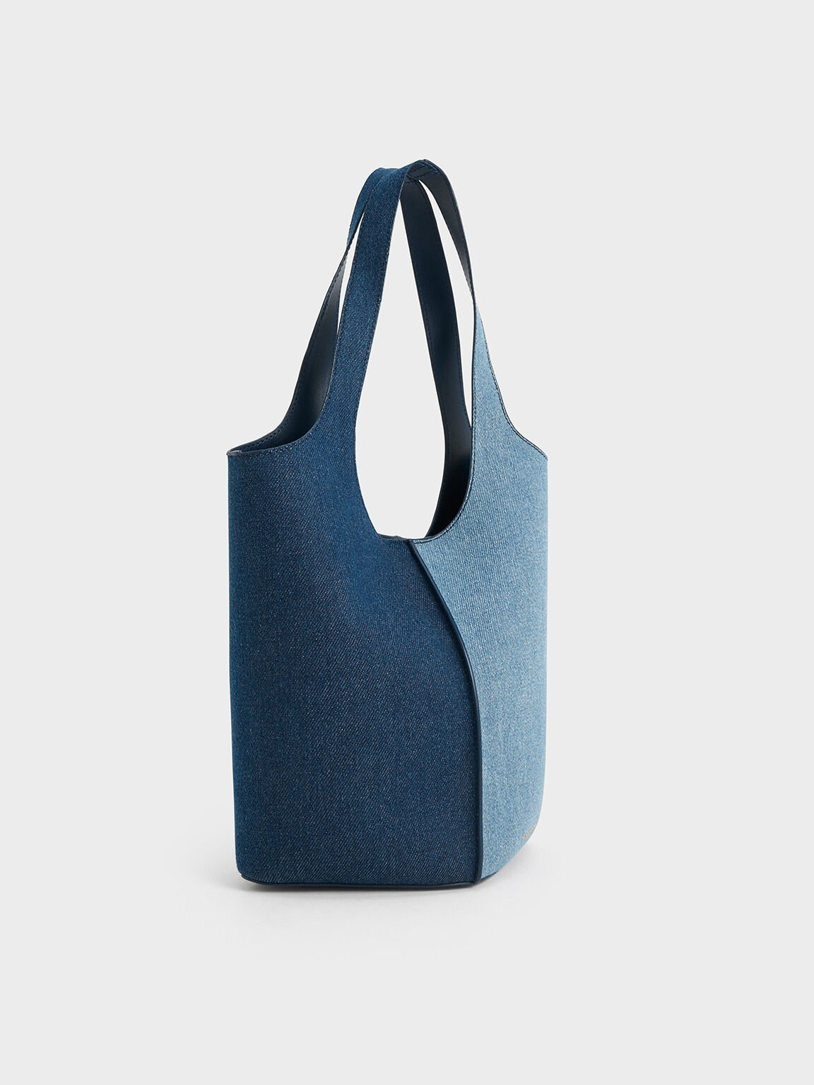 Large Arlys Tote Bag, Denim Blue, hi-res