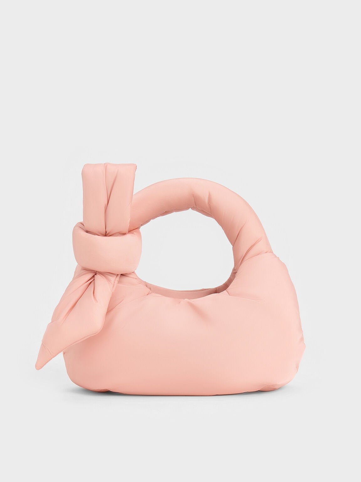 Sac rembourré à noeud Delilah, Rose, hi-res