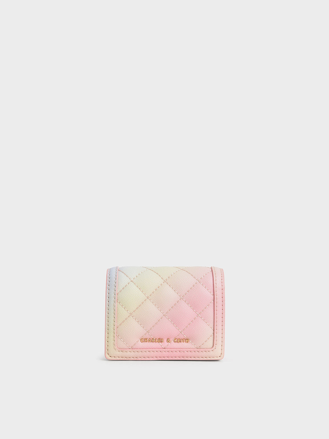 Multicoloured Micaela Quilted Card Holder - CHARLES & KEITH EE