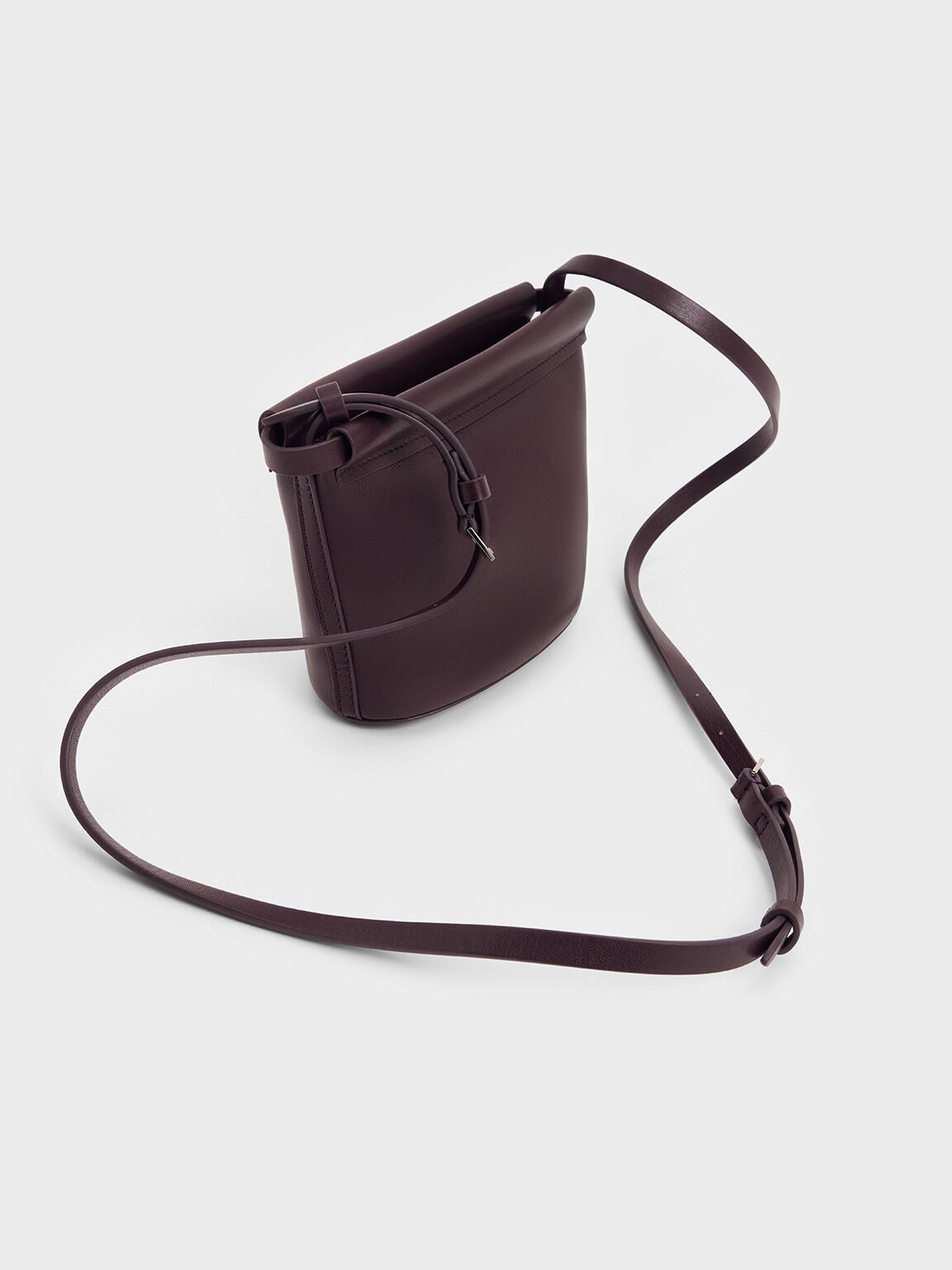 Ellis Bucket Bag, Plum, hi-res