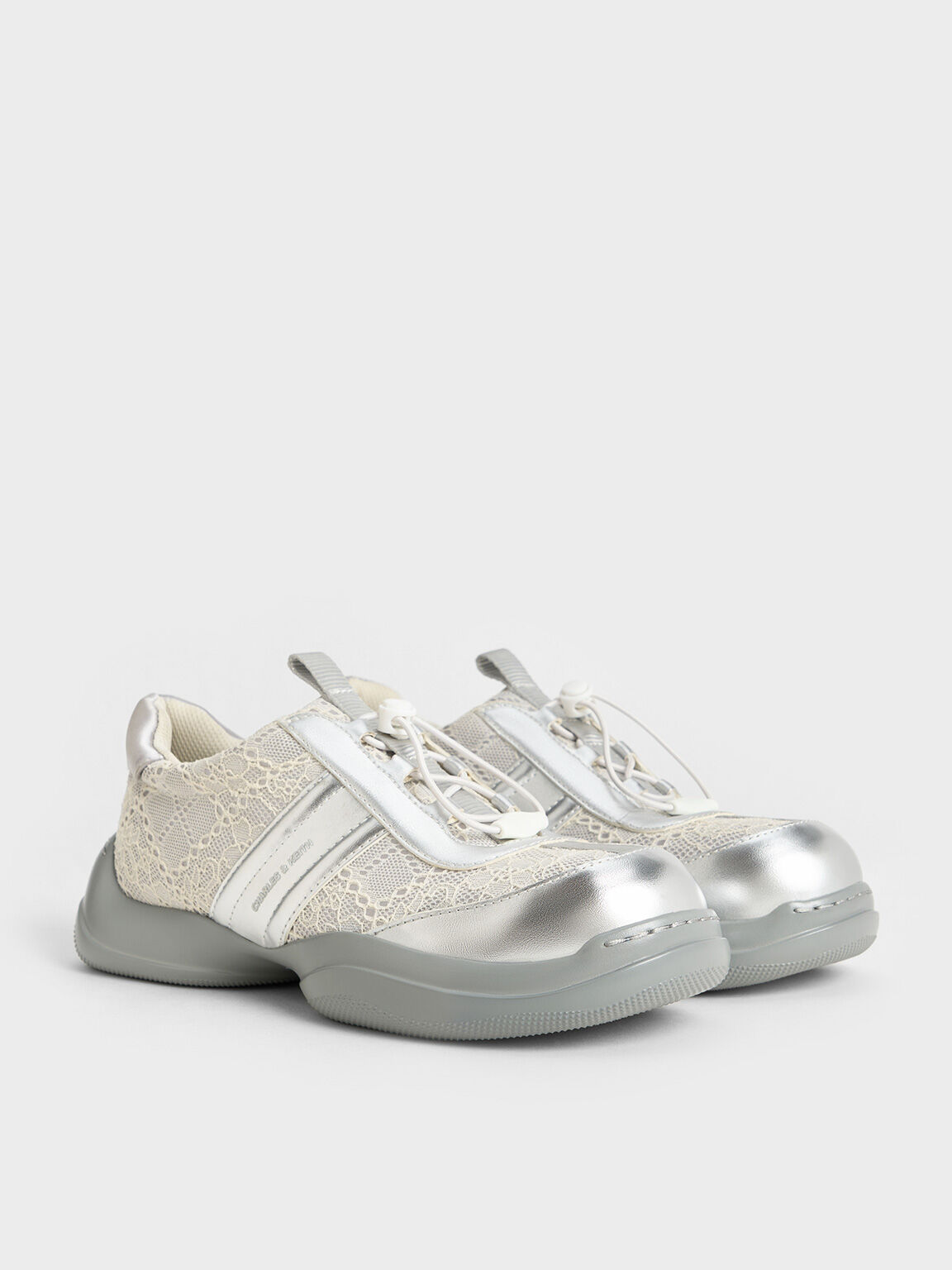 Casey Metallic & Lace Chunky Sneakers, Multi, hi-res