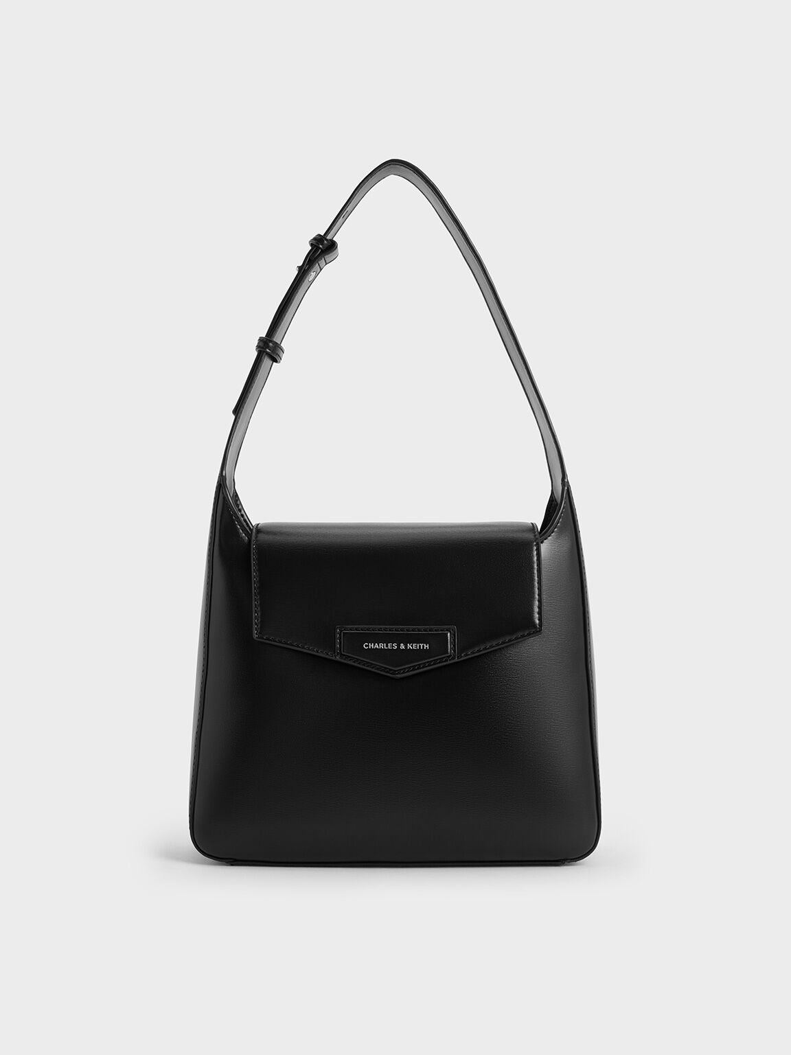 Bolso hobo tipo sobre Adelie, Noir, hi-res