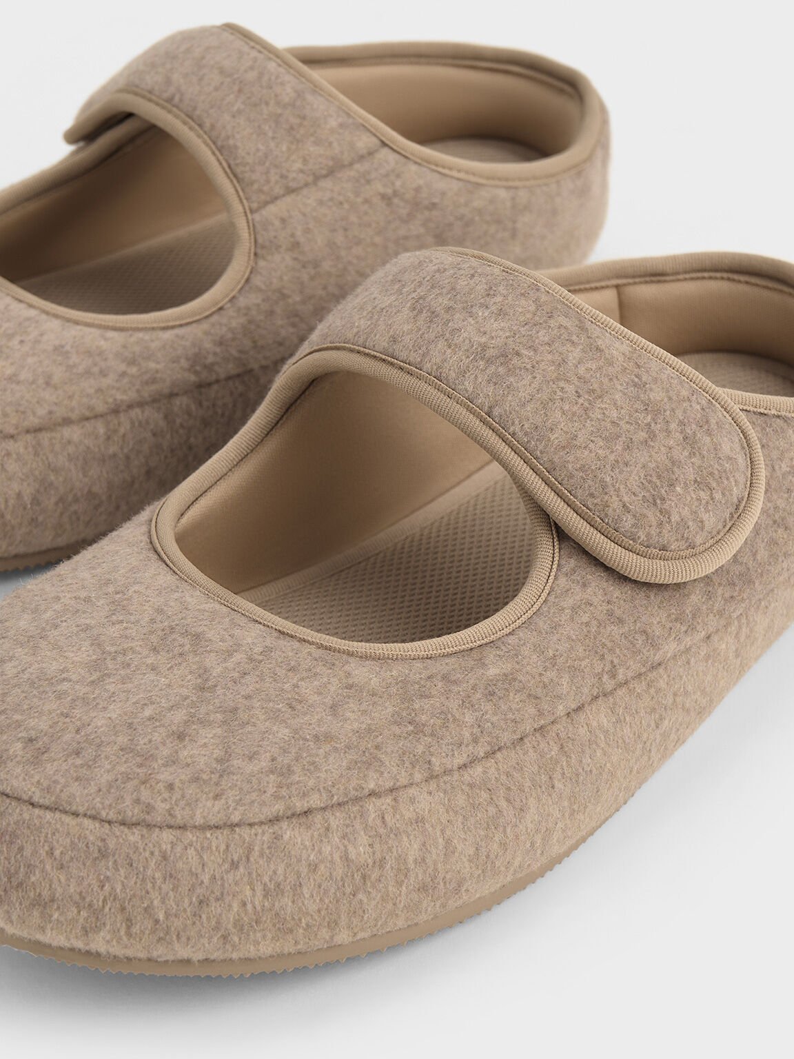 Zapatos planos slip-on Lumi, Gris pardo, hi-res