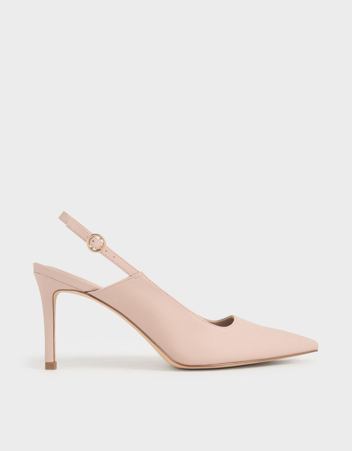 slingback pumps nude