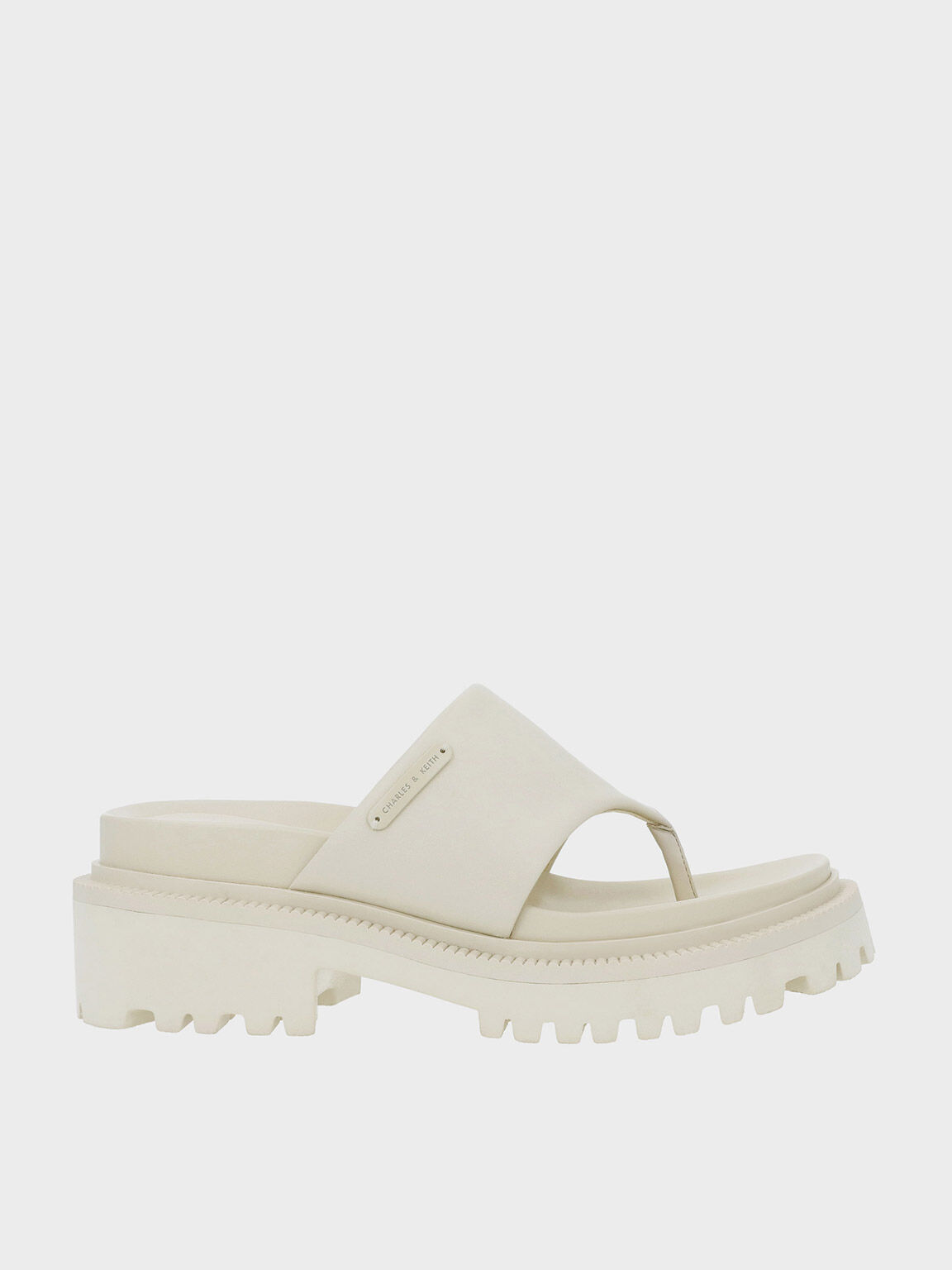 Charles & Keith Platform Chunky Leather Sandals | Chunky leather sandals,  Leather sandals, Leather