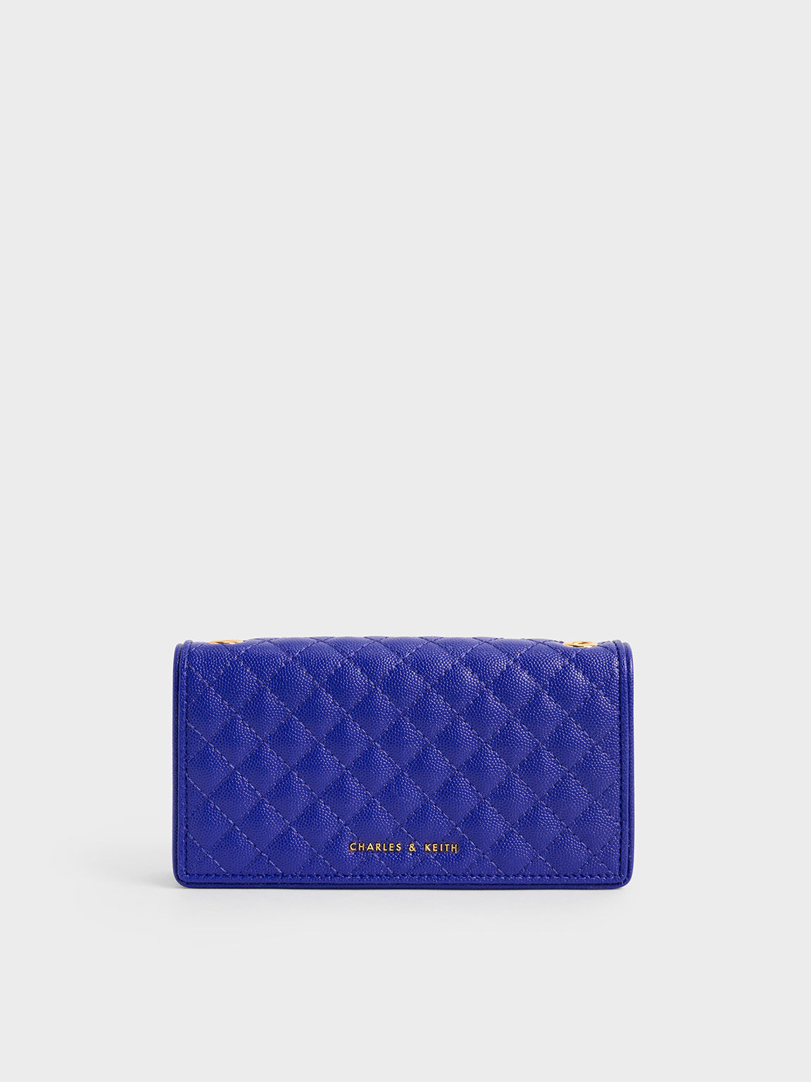 Quilted Pouch, Cobalt, hi-res