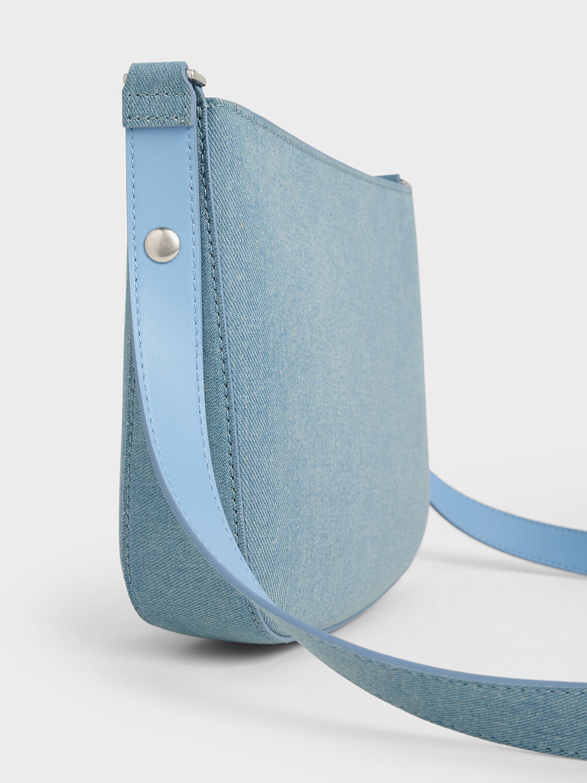 Irie Denim Shoulder Bag, Denim Blue, hi-res