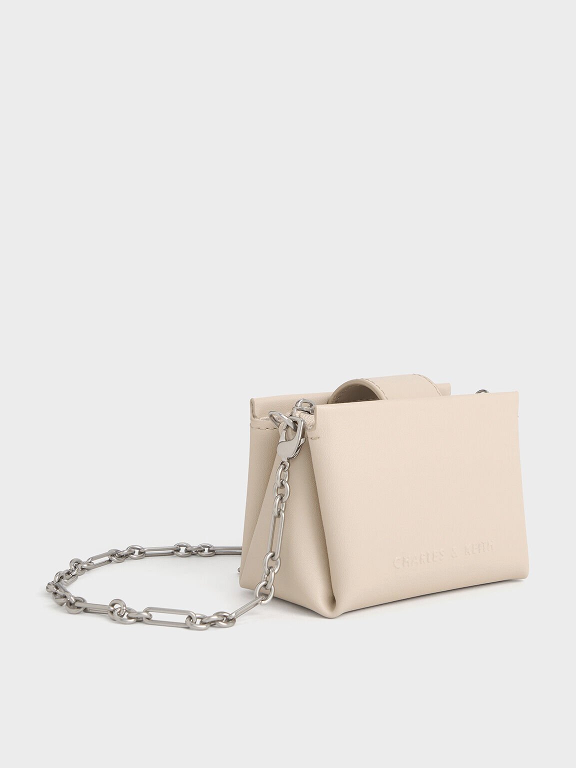 Bosie Top Handle Pouch, Oat, hi-res