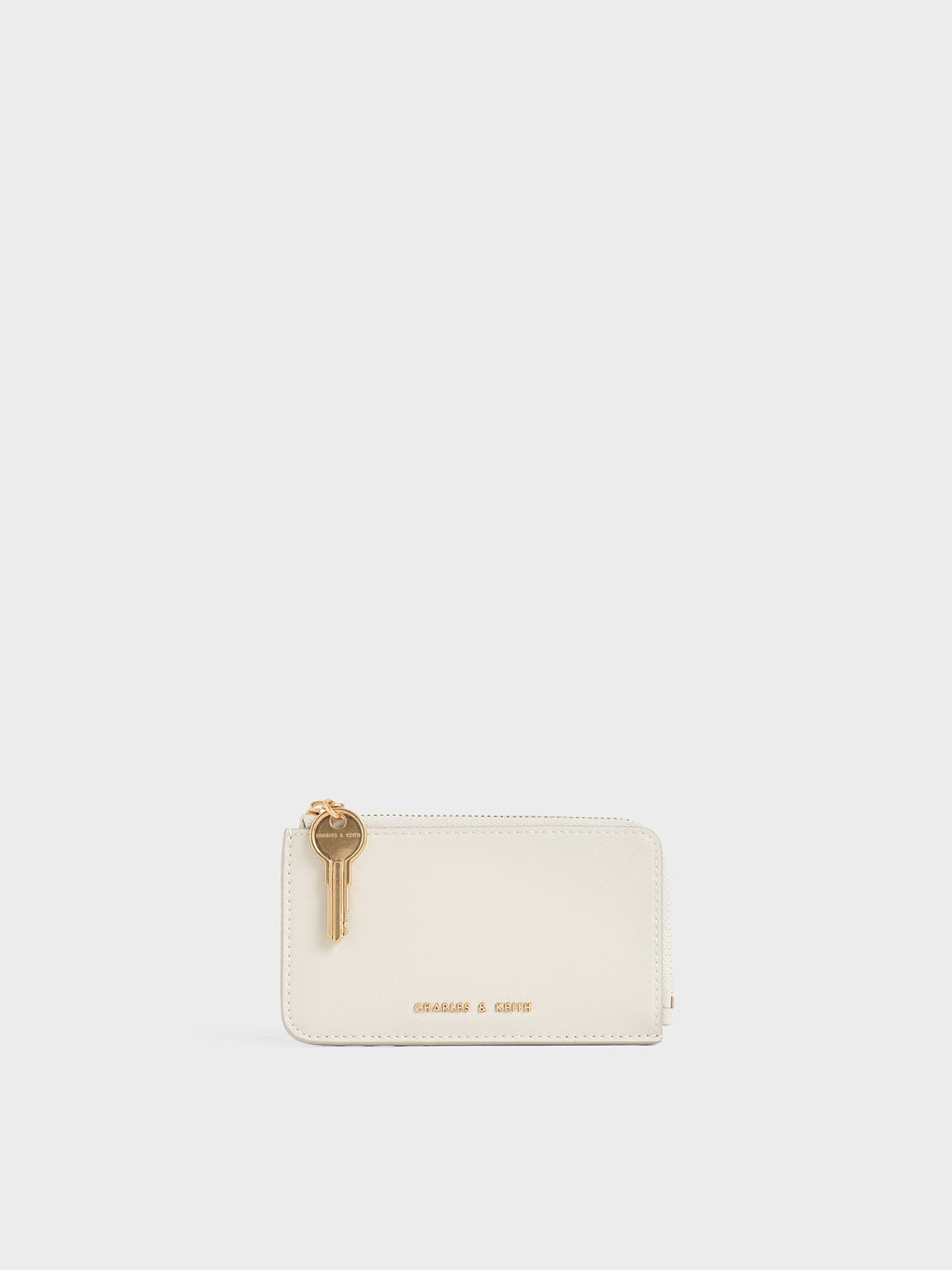 Charles And Keith Quilted Mini Wallet