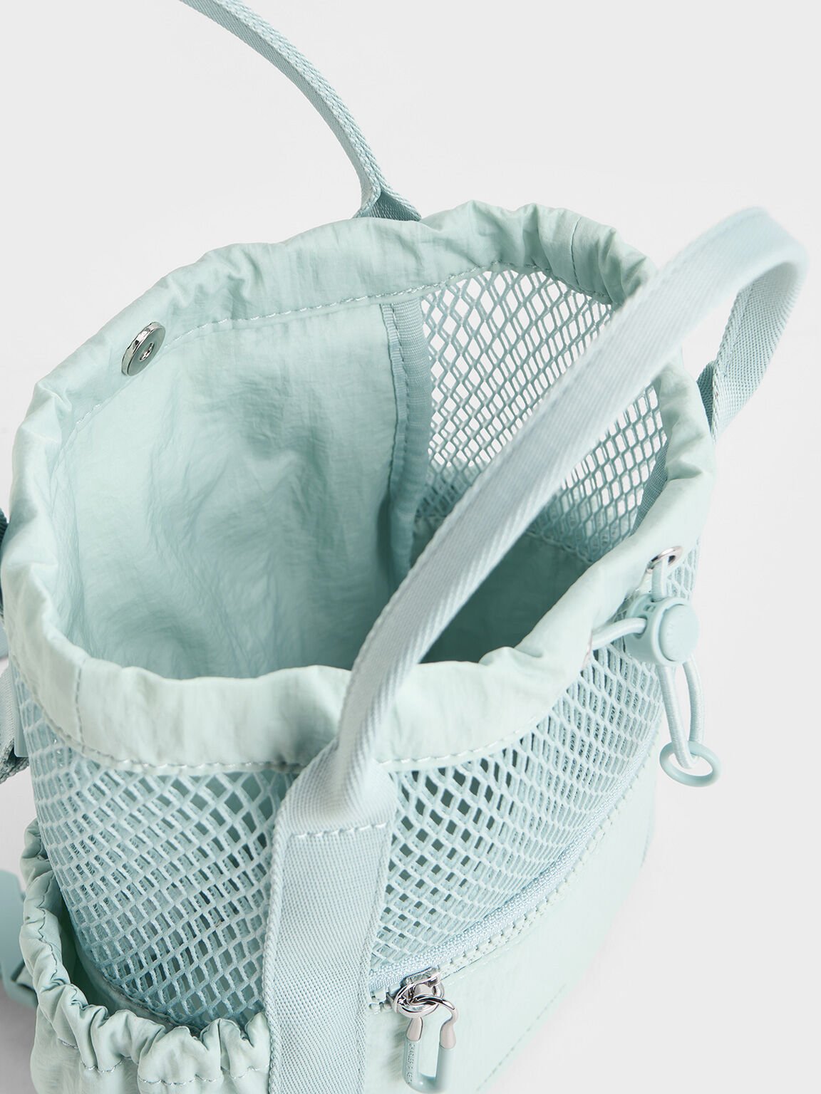 Terra Mesh & Nylon Multi-Way Bag, Sage Green, hi-res