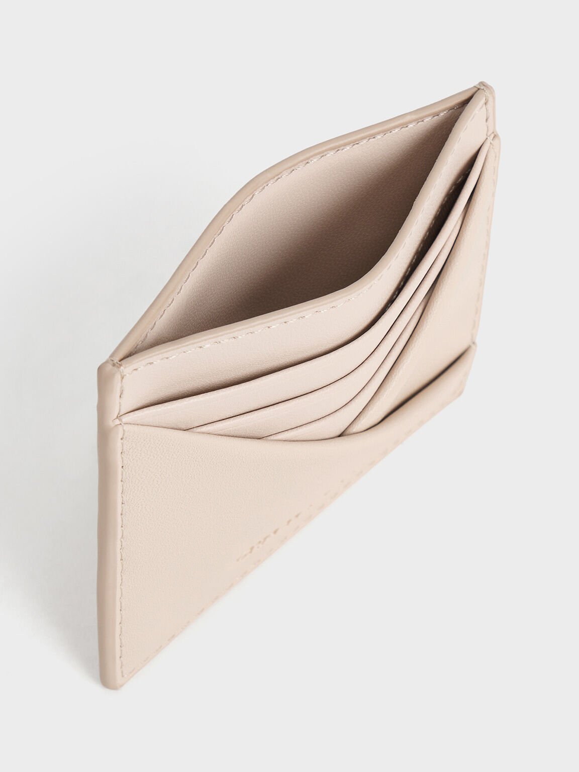 Midori Geometric Card Holder, Oat, hi-res