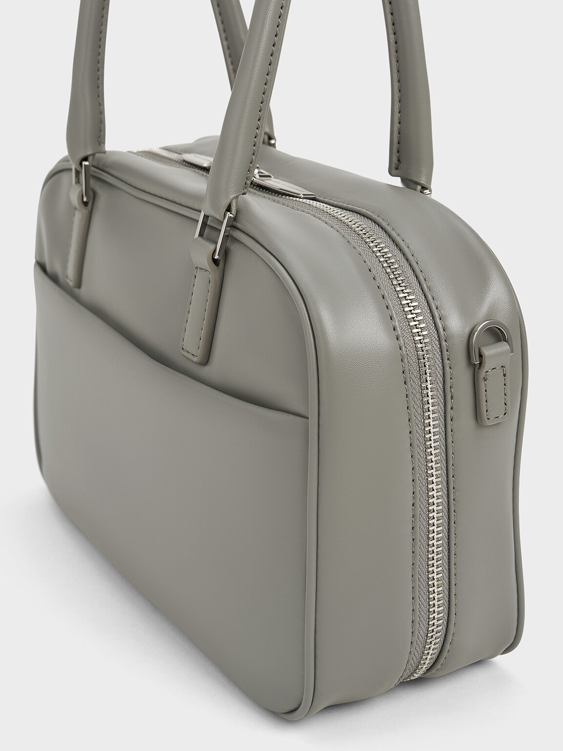 Sianna Bowling Bag, Grey, hi-res