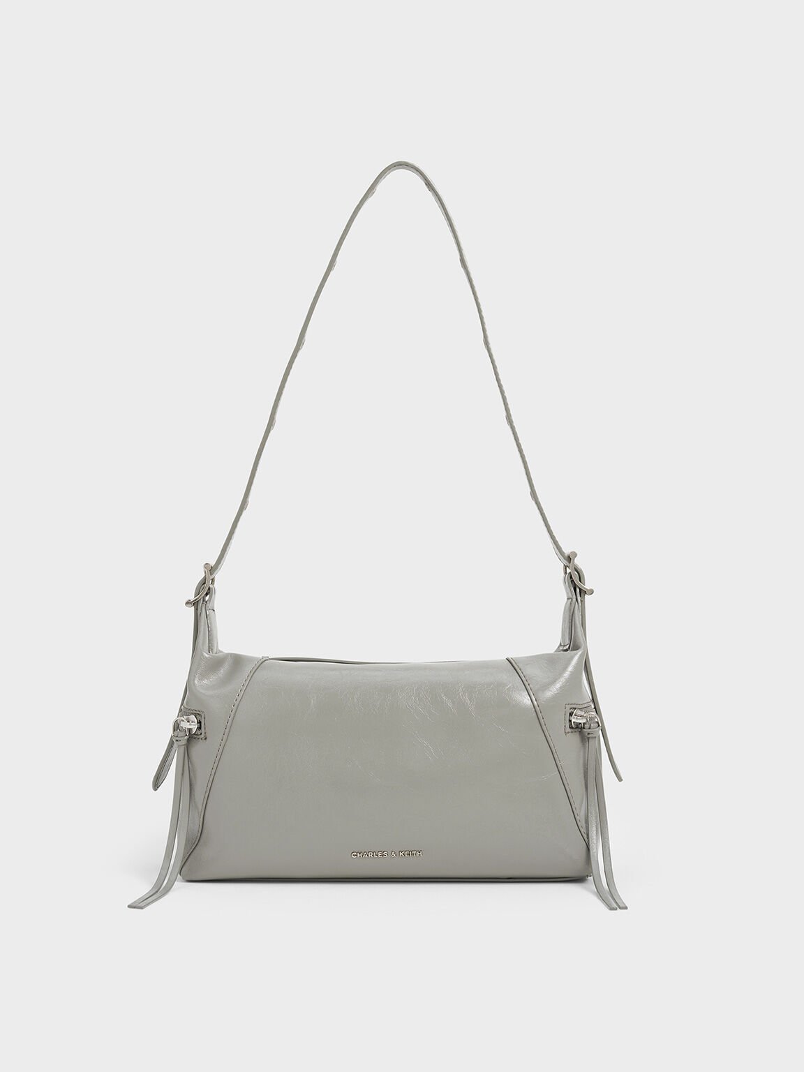 Bolso de hombro Xylia, Gris, hi-res