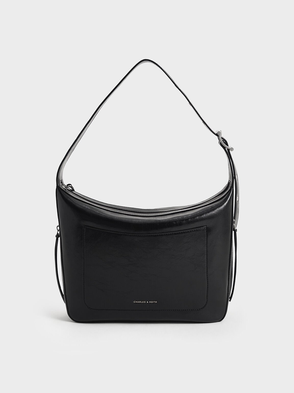 Bolso hobo Xylia, Noir, hi-res