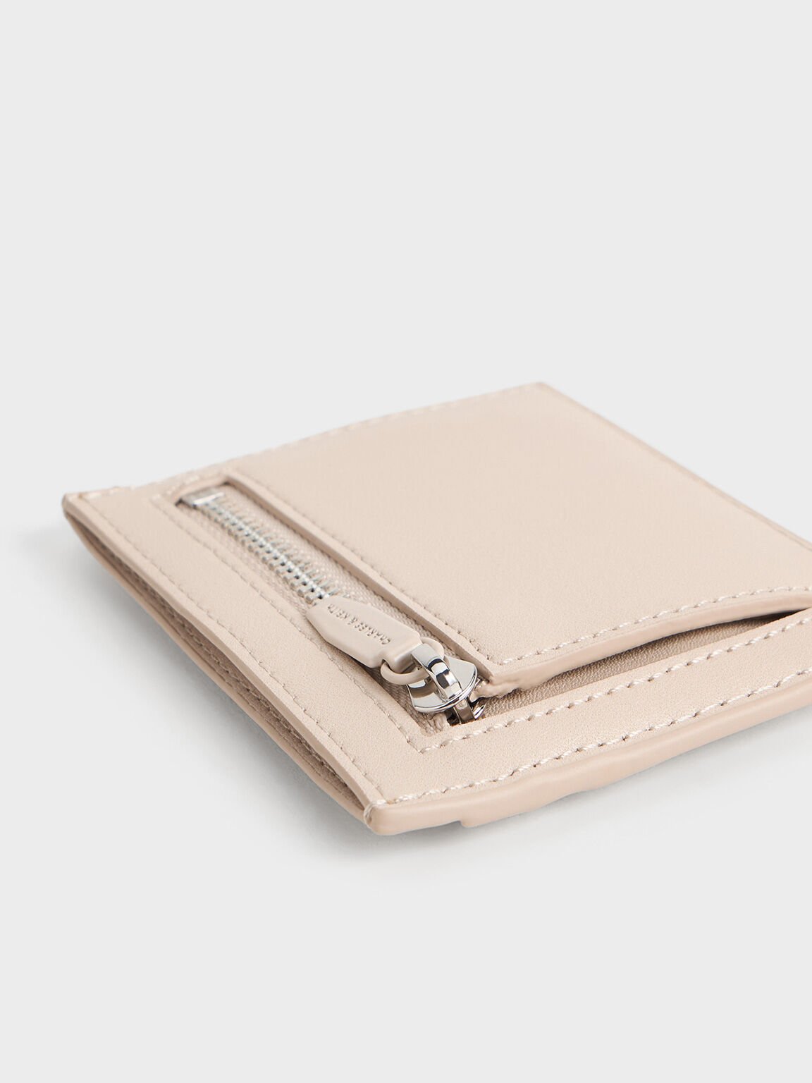 Midori Geometric Card Holder, Oat, hi-res