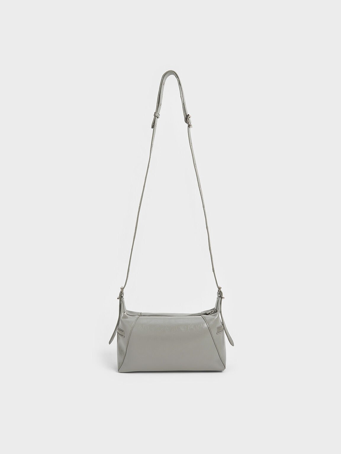 Bolso de hombro Xylia, Gris, hi-res