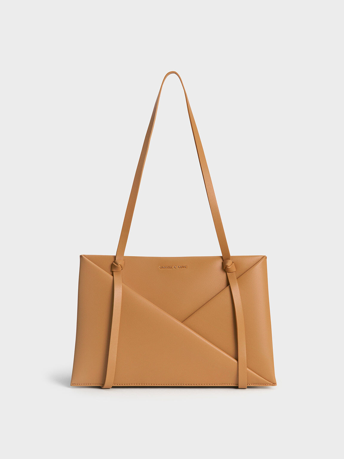 Navy Clover Trapeze Tote Bag | CHARLES & KEITH