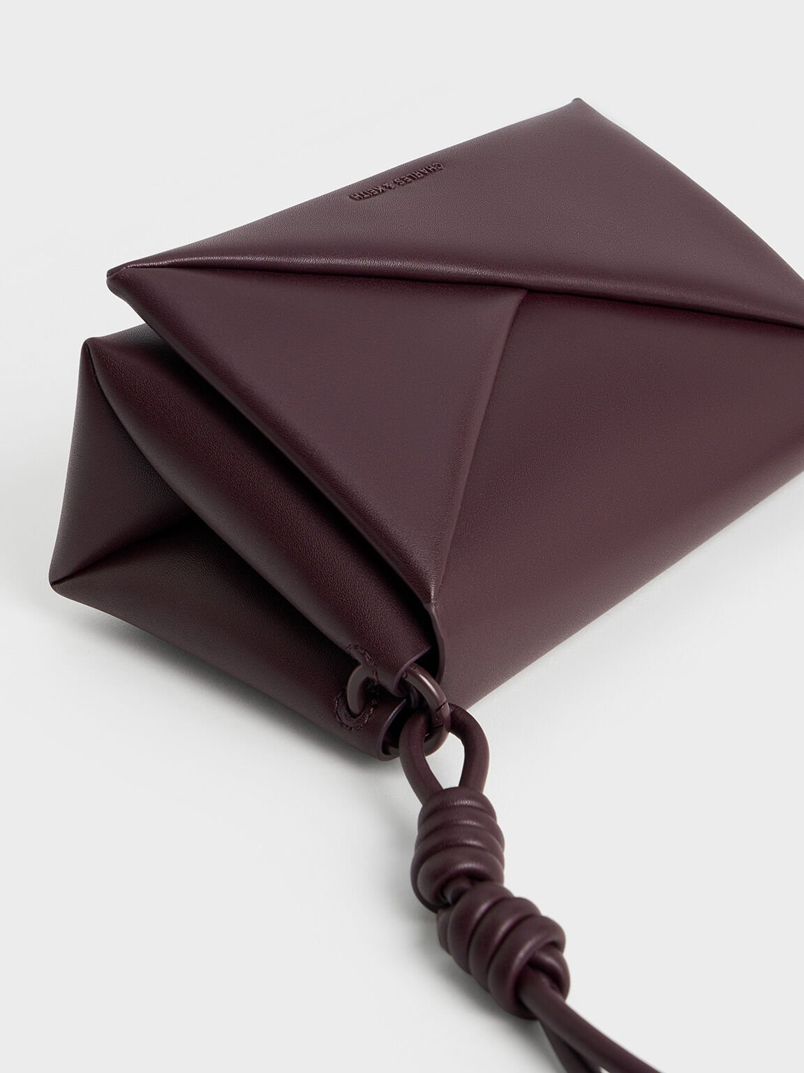 Bolso geométrico Midori, Plum, hi-res