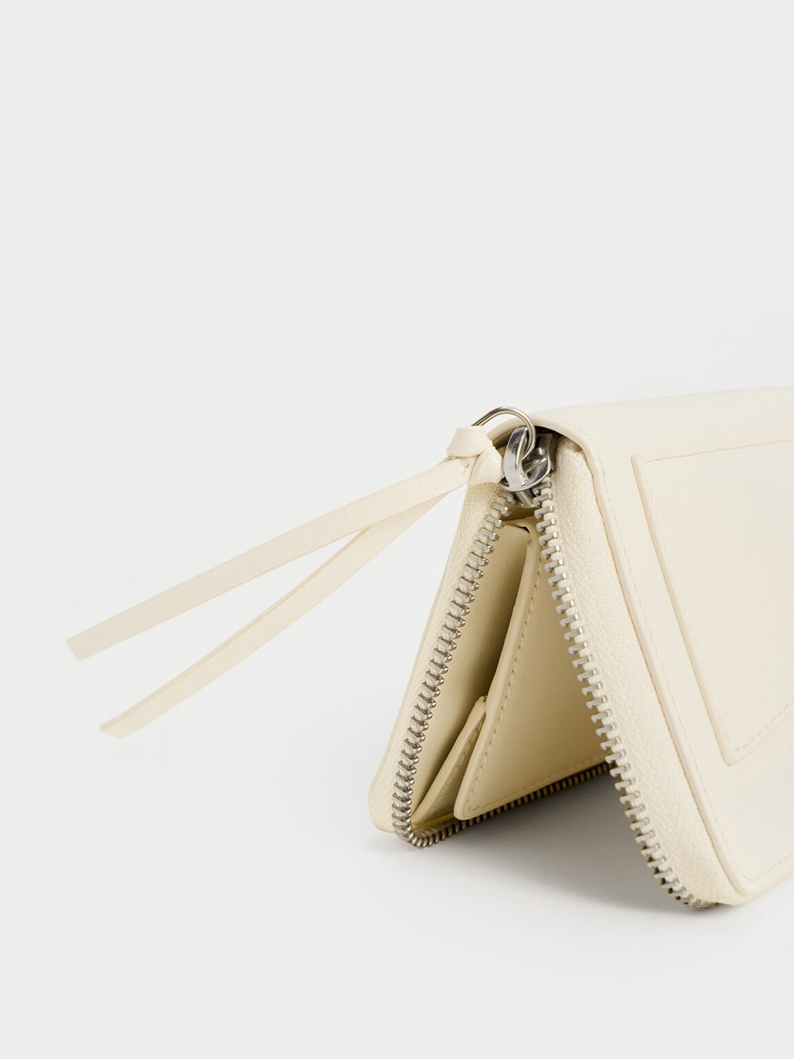 Xylia Zip-Around Wallet, Cream, hi-res