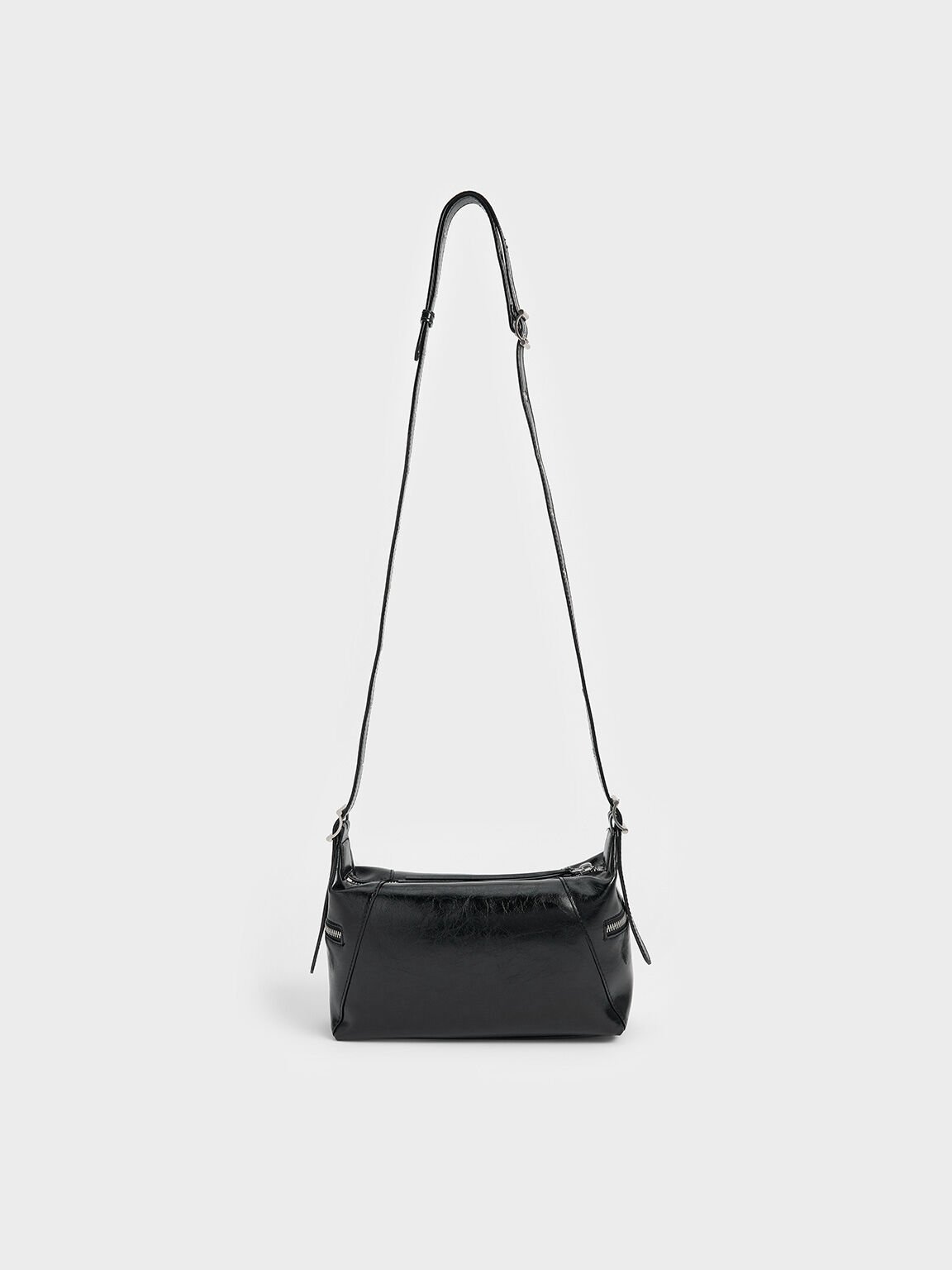 Bolso hobo Xylia, Noir, hi-res