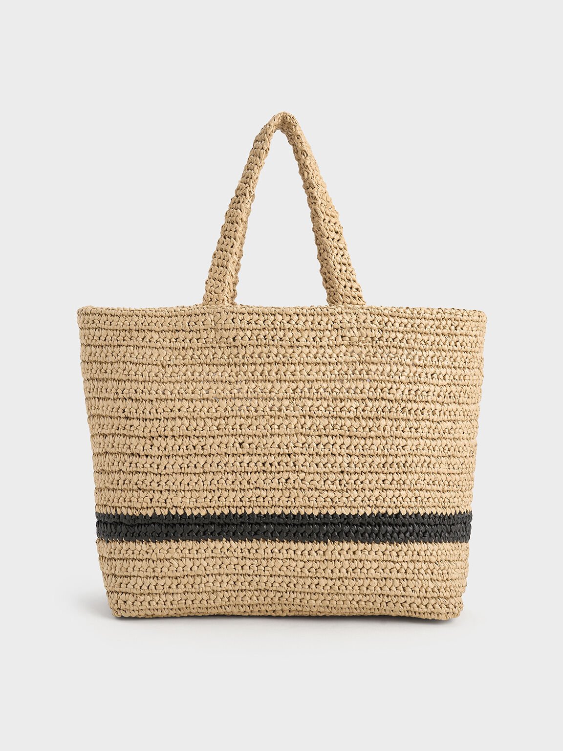 Sac cabas en maille Allegra, Beige, hi-res