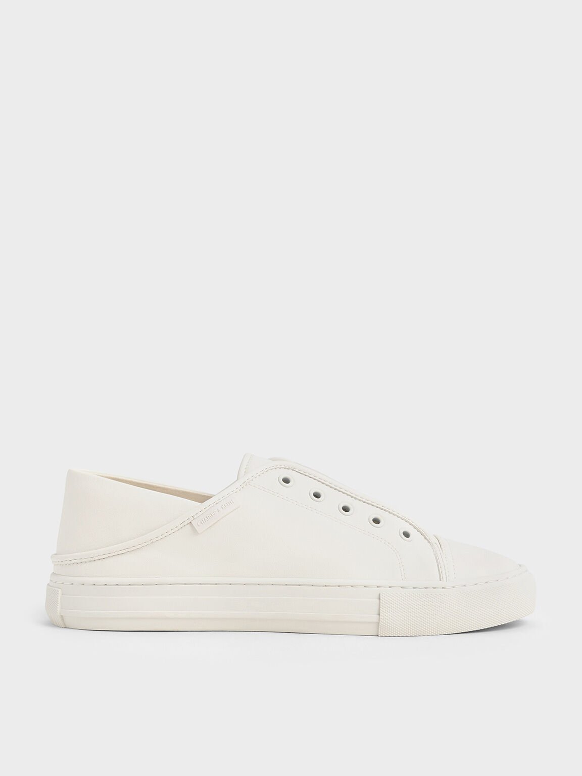 Zapatillas deportivas slip-on, Blanco, hi-res