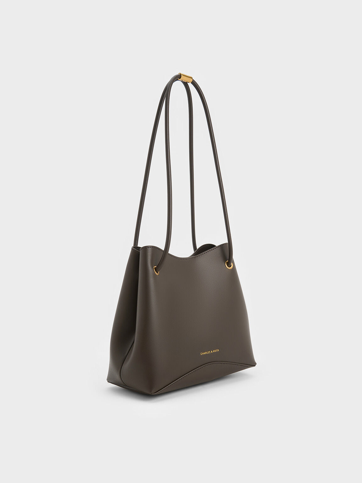 Sybill Geometric Bucket Bag, Dark Moss, hi-res