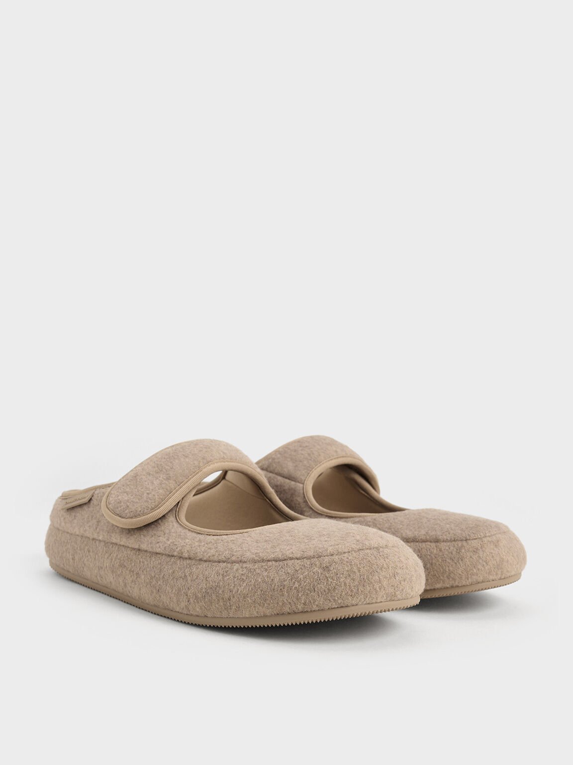 Lumi Slip-On Flats, Taupe, hi-res