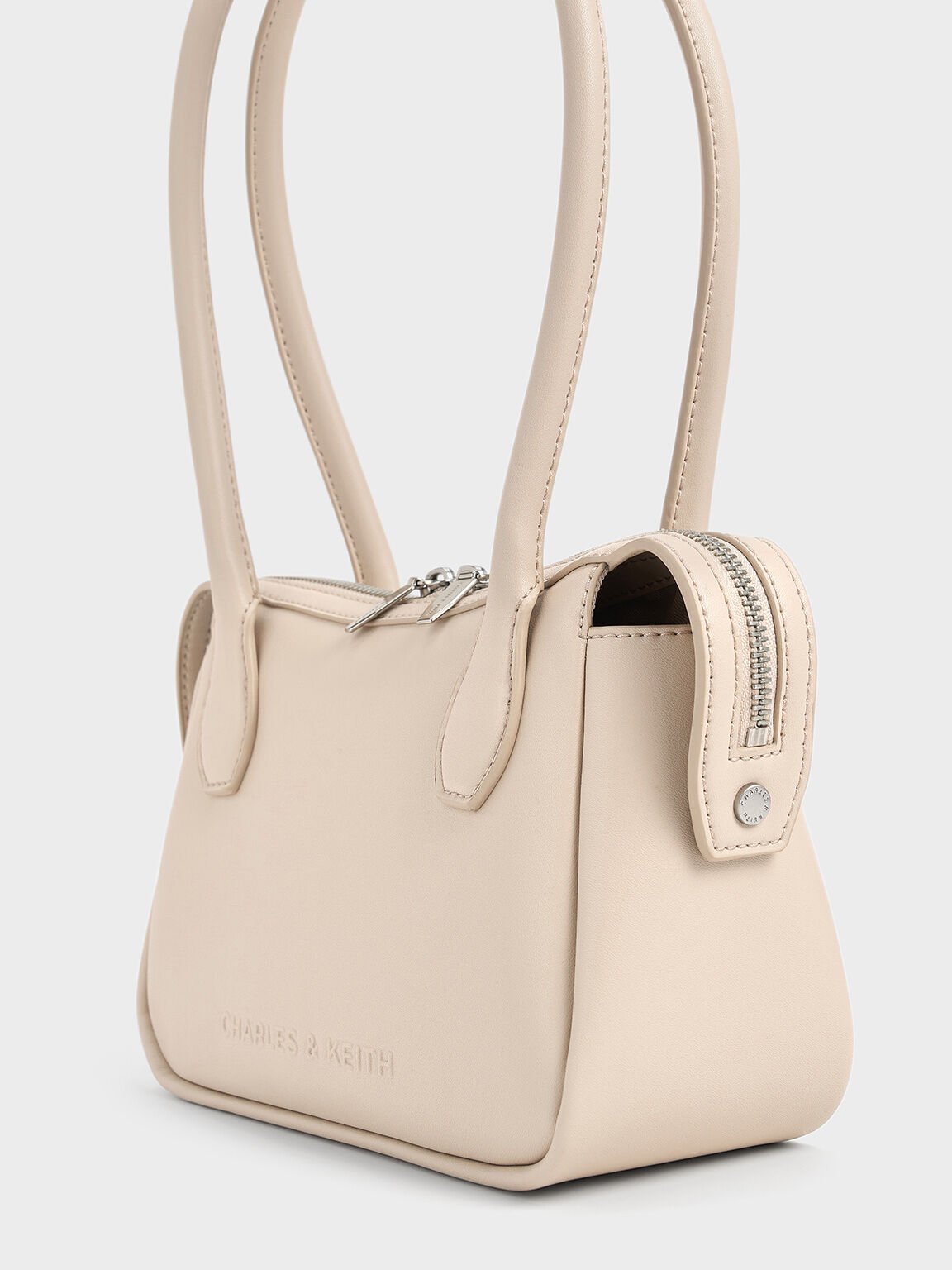 Bosie Elongated Top Handle Bag, Oat, hi-res