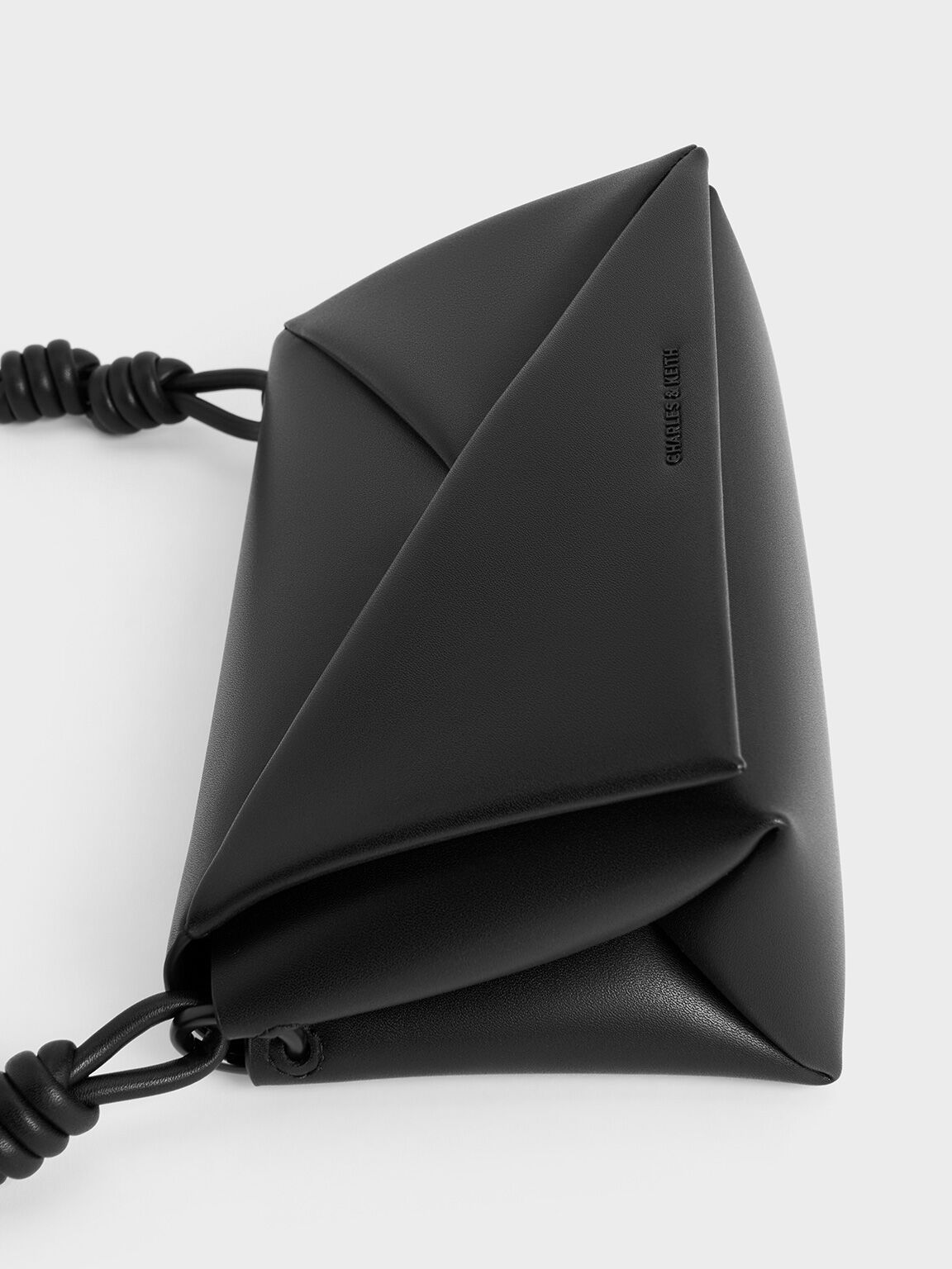 Bolso geométrico Midori, negro azabache, hi-res