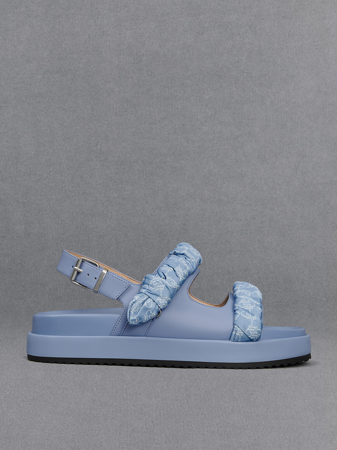 Zign LEATHER - High heeled sandals - light blue - Zalando.de