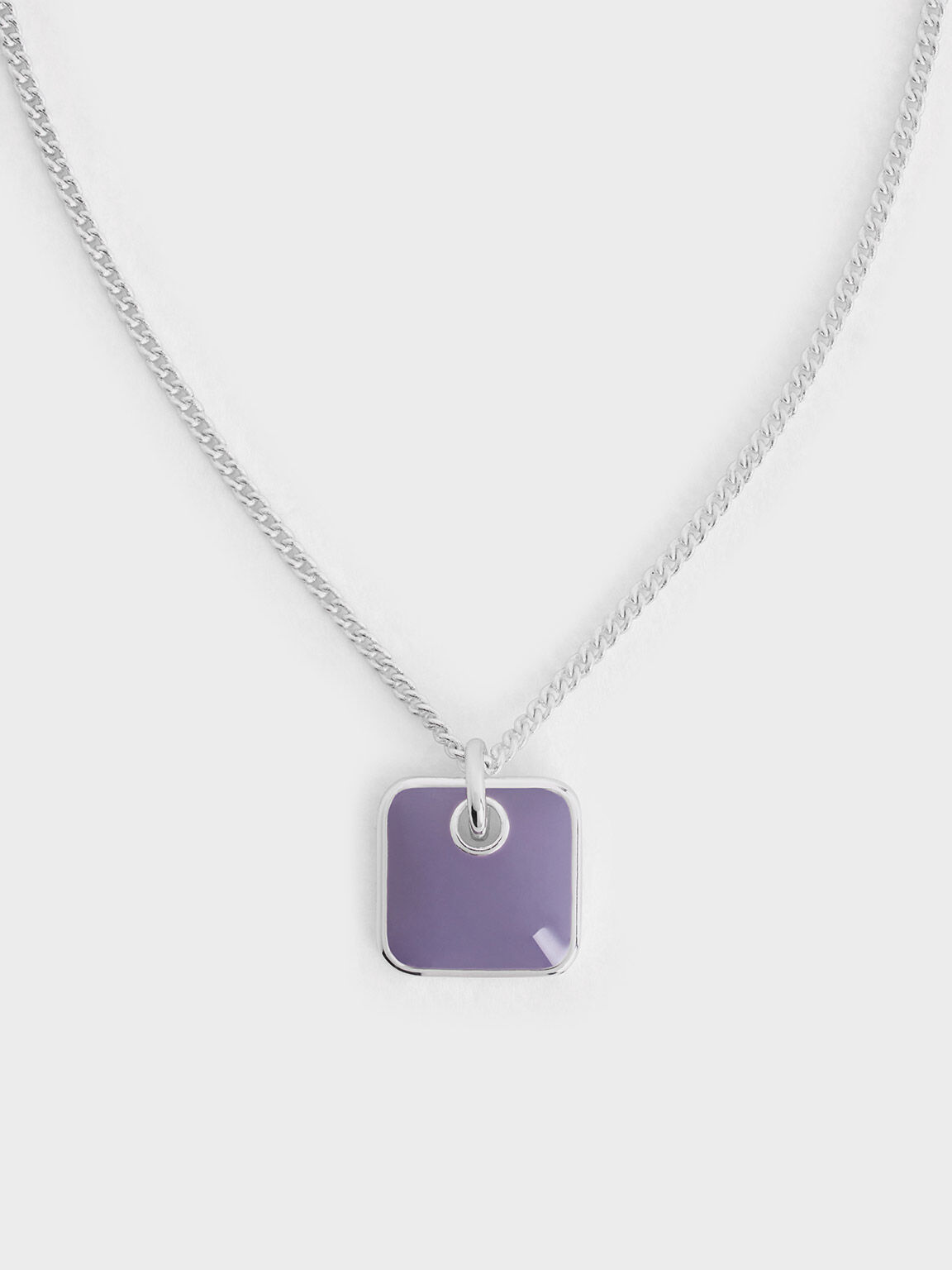 Collier carré Ellowyn, Lilas, hi-res