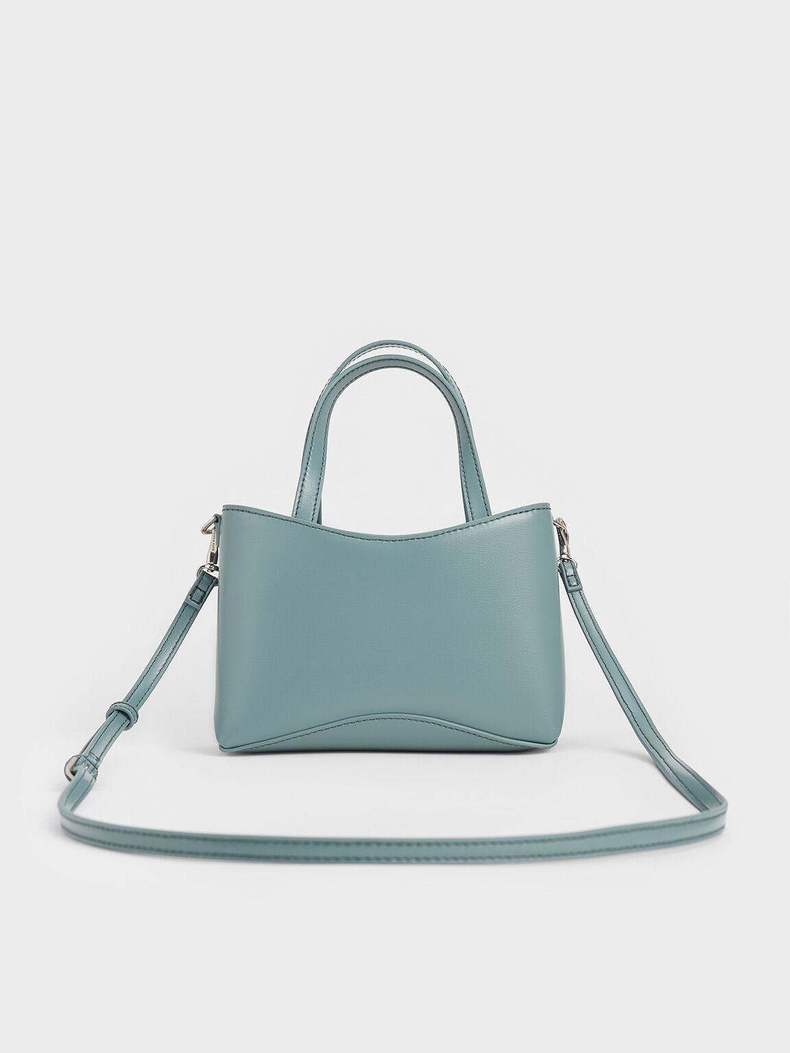 Mini sac cabas Sybill, Bleu Ardoise, hi-res