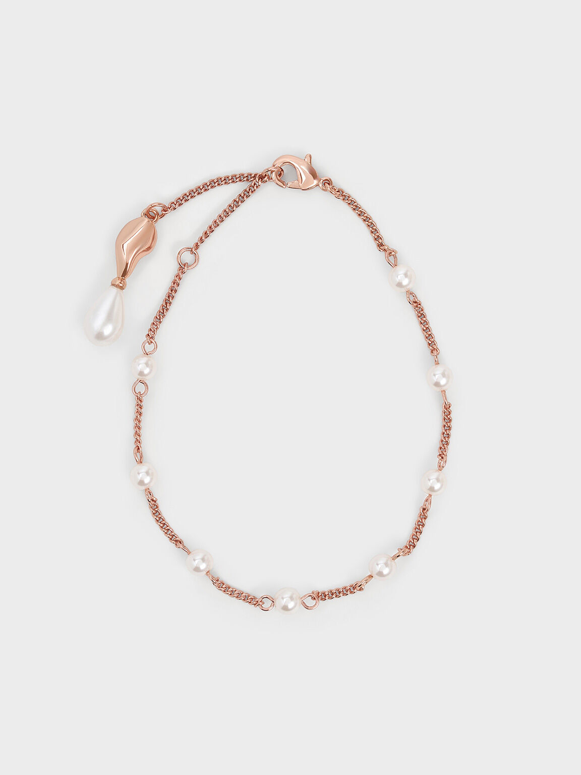 Bracelet en perles Corrine, Or Rose, hi-res