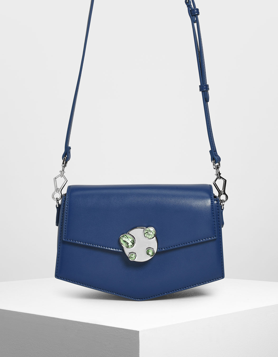 push lock shoulder bag charles keith