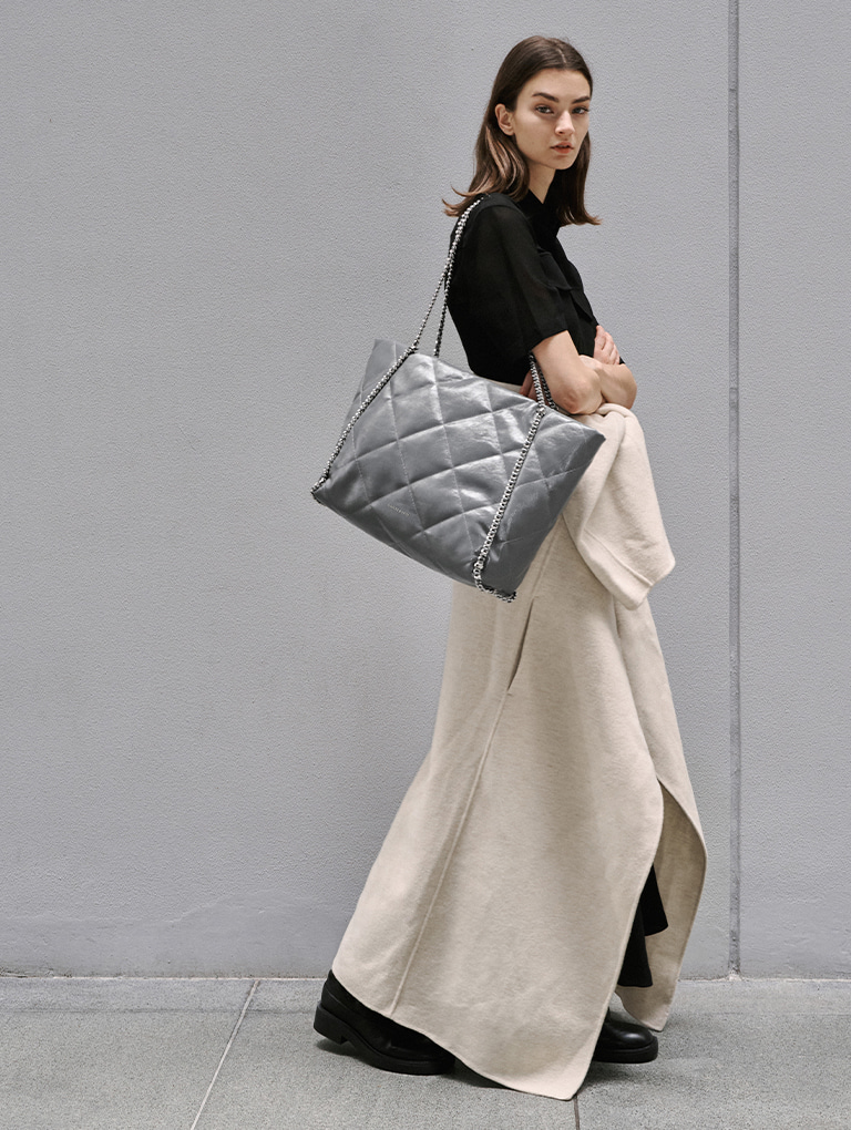 Puffy Bags Slouchy Totes Winter 2024 CHARLES KEITH DE